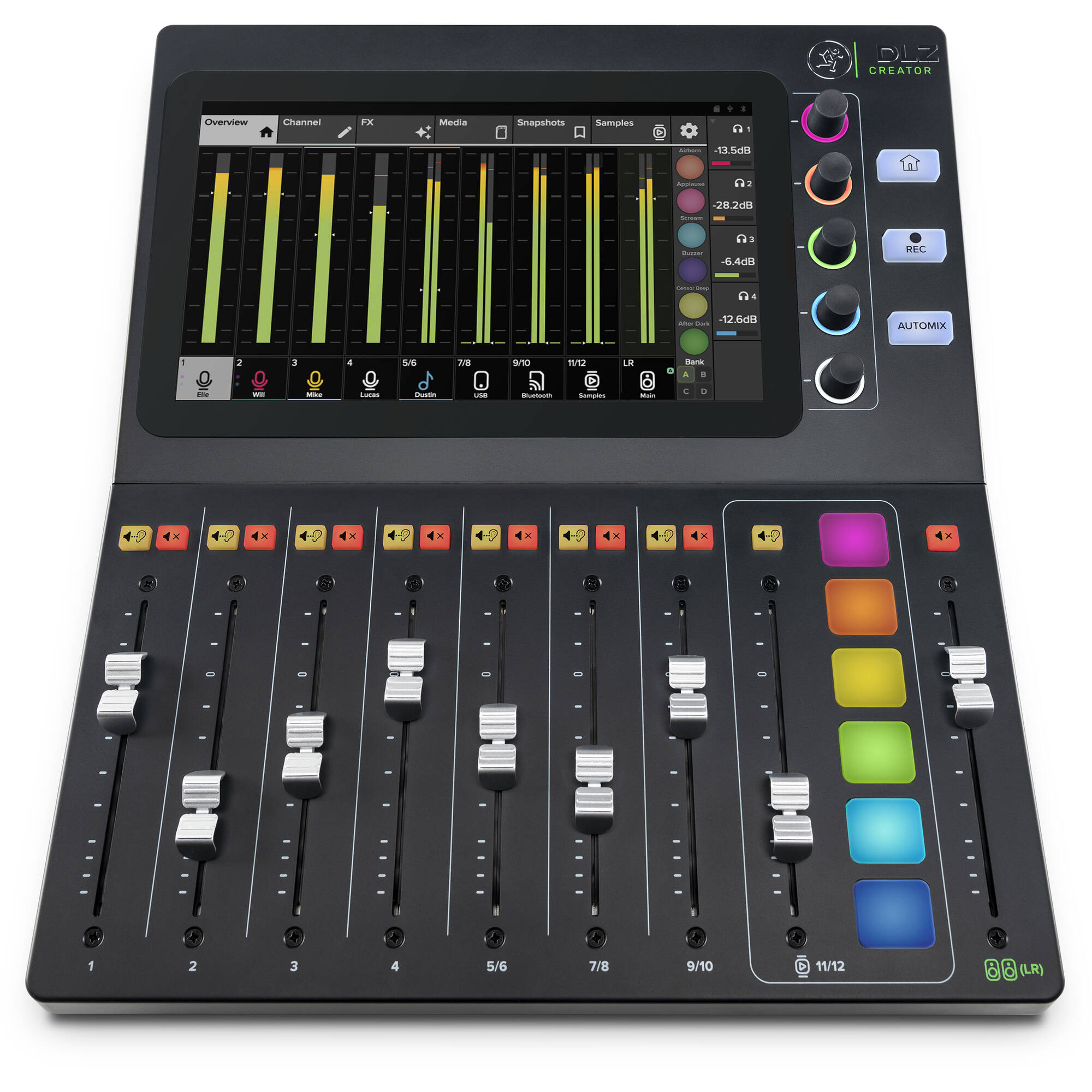 Mackie DLZ Creator Adaptive Digital Mixer with Mix Agent Technology