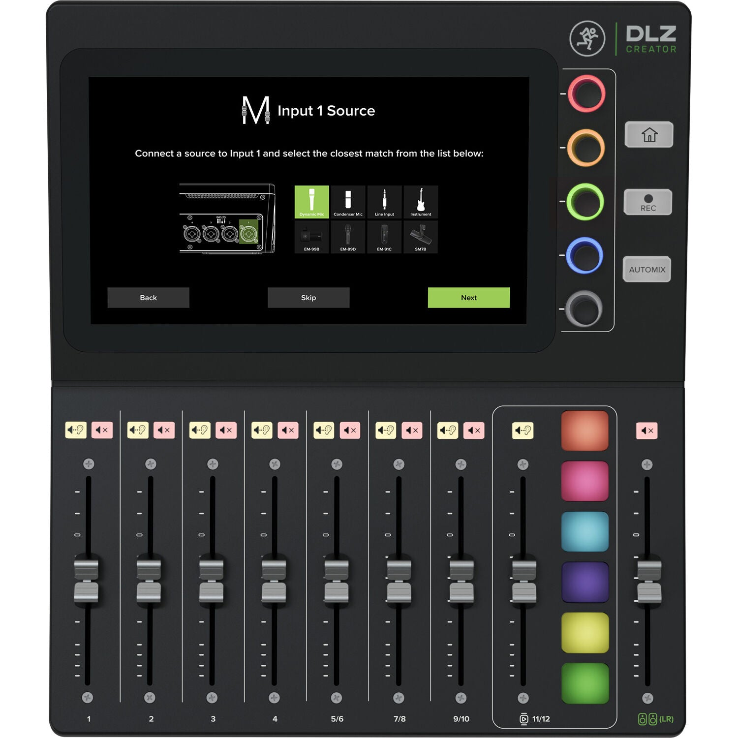 Mackie DLZ Creator Adaptive Digital Mixer with Mix Agent Technology