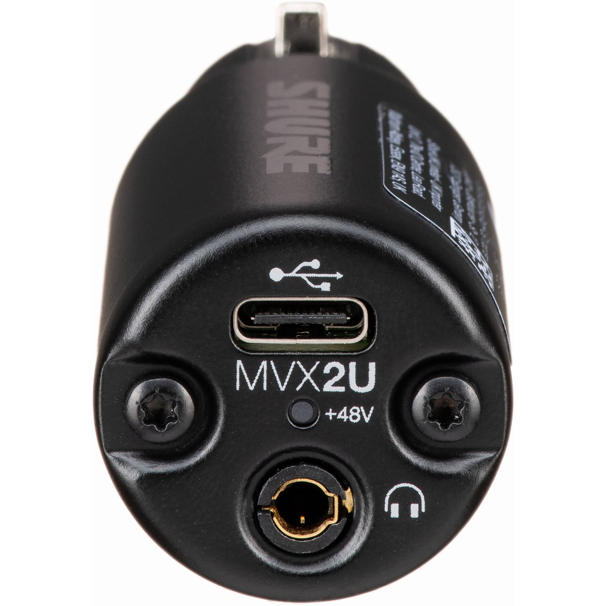 Shure MVX2U MOTIV XLR to USB-C Streaming Adapter