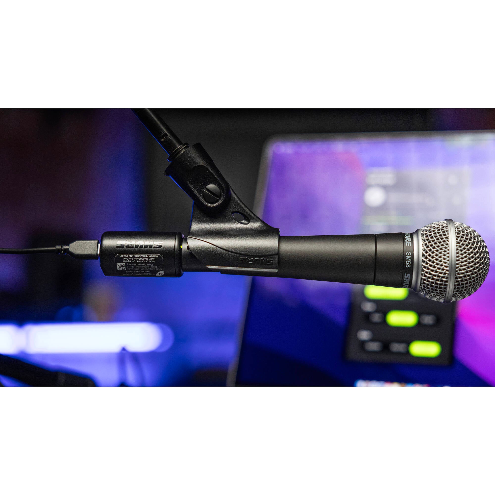 Shure MVX2U MOTIV XLR to USB-C Streaming Adapter