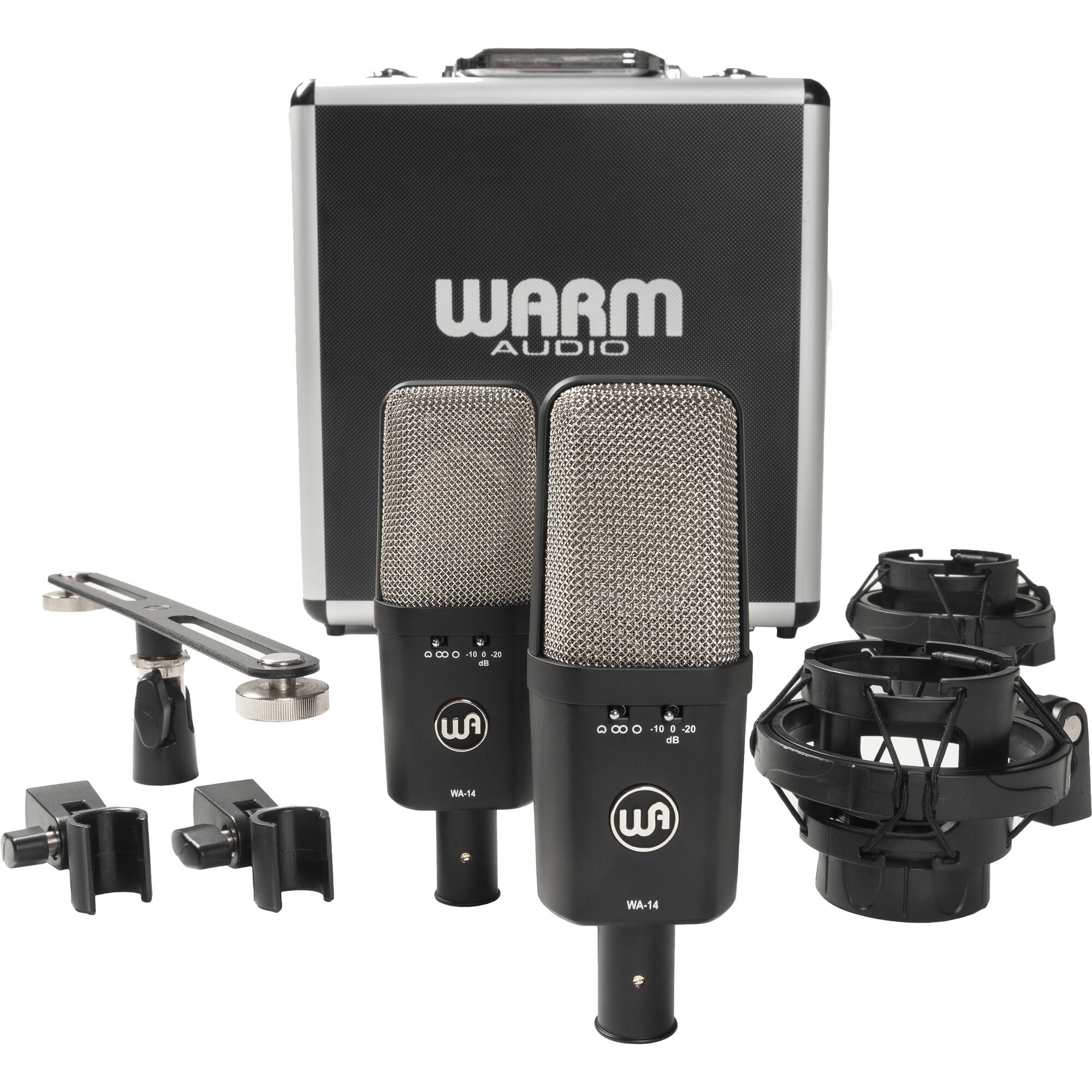 Warm Audio WA-14SP Large-Diaphragm Multipattern Condenser Microphone (Stereo Pair)