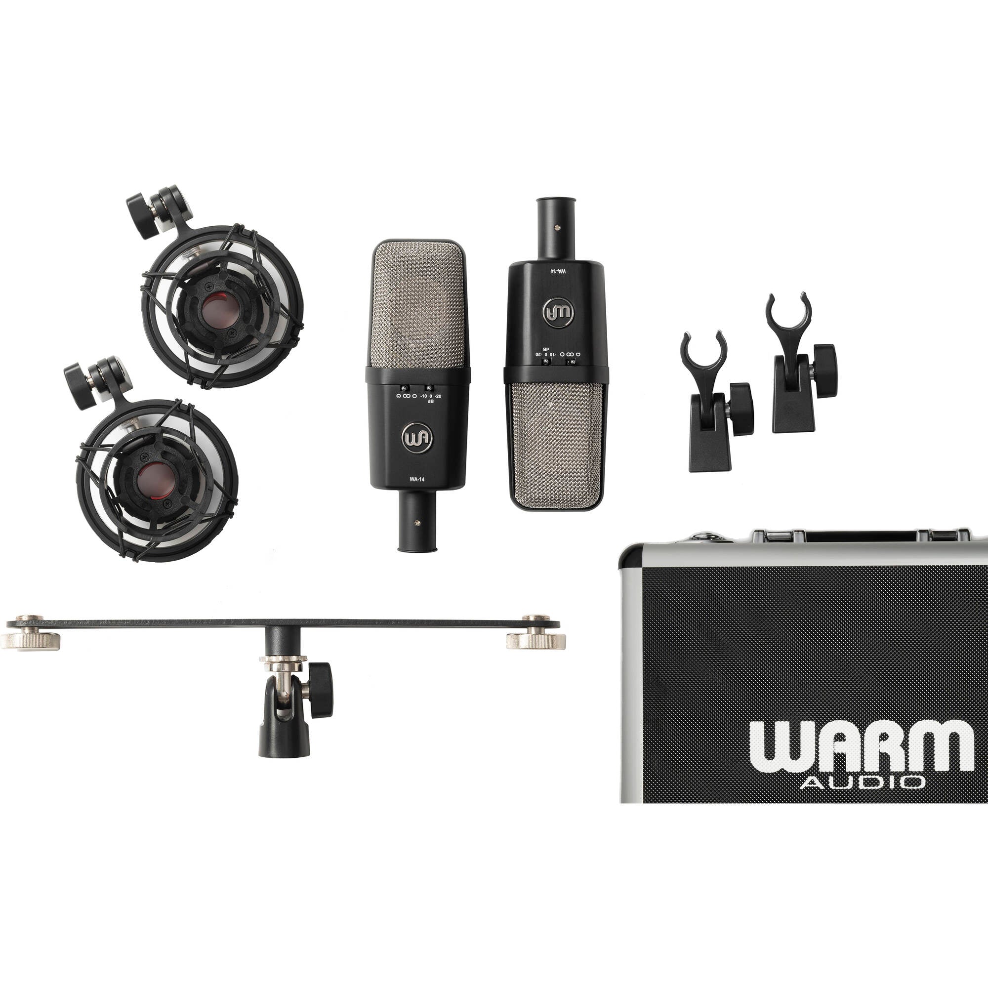 Warm Audio WA-14SP Large-Diaphragm Multipattern Condenser Microphone (Stereo Pair)