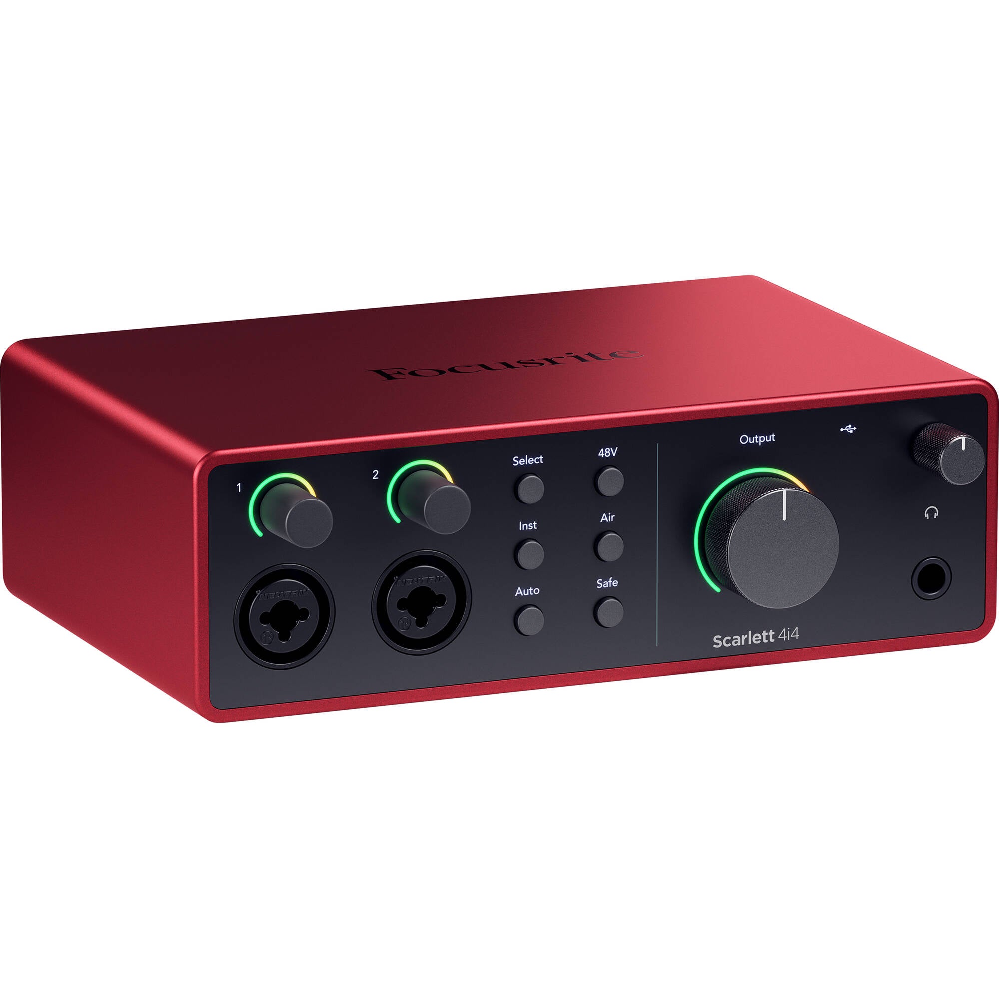 Focusrite Scarlett 4i4 USB-C Audio/MIDI Interface (4th Generation)