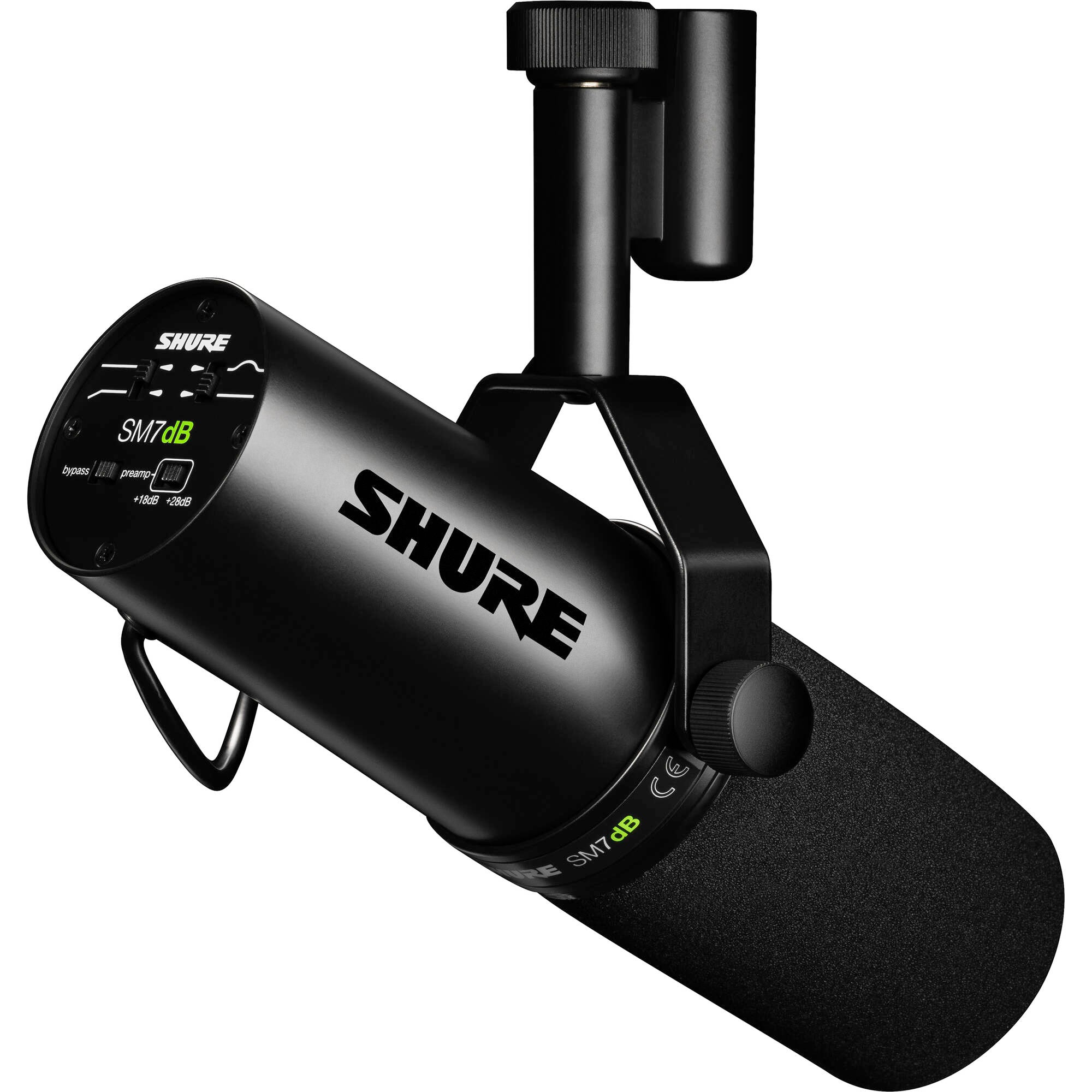 Shure SM7dB Dynamic Cardioid Vocal Microphone with Built-In Preamp