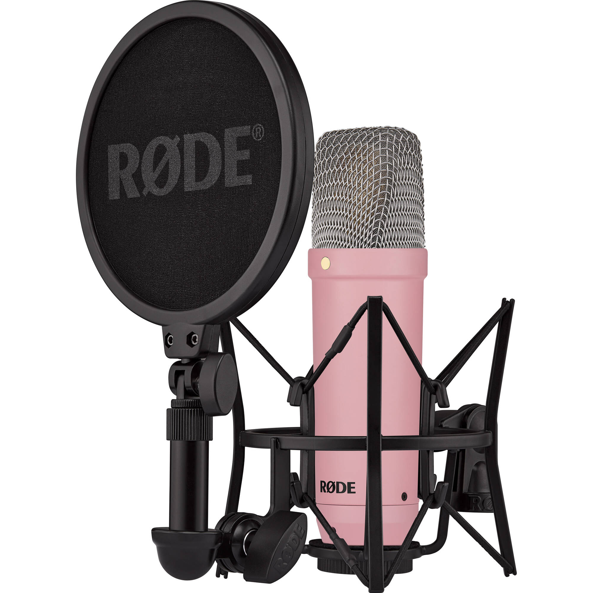 Rode NT1 Signature Series Large-Diaphragm Condenser Microphone (Pink)