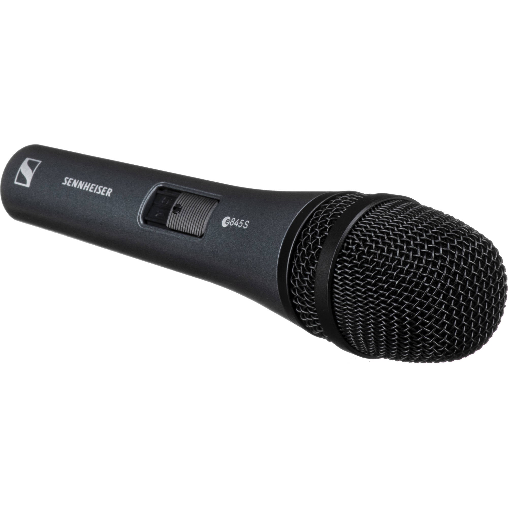 Sennheiser e 845-S Handheld Supercardioid Dynamic Vocal Mic with On/Off Switch & FREE 20' XLR Cable