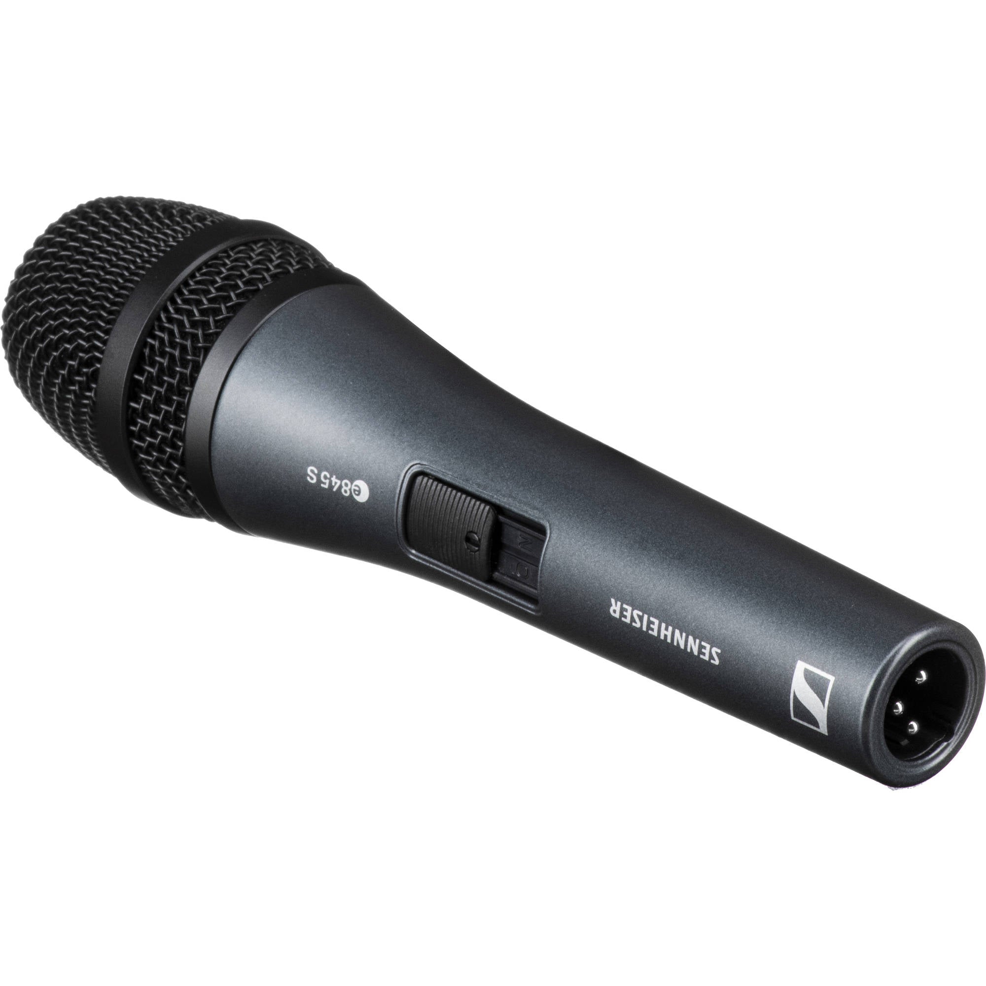 Sennheiser e 845-S Handheld Supercardioid Dynamic Vocal Microphone with On/Off Switch