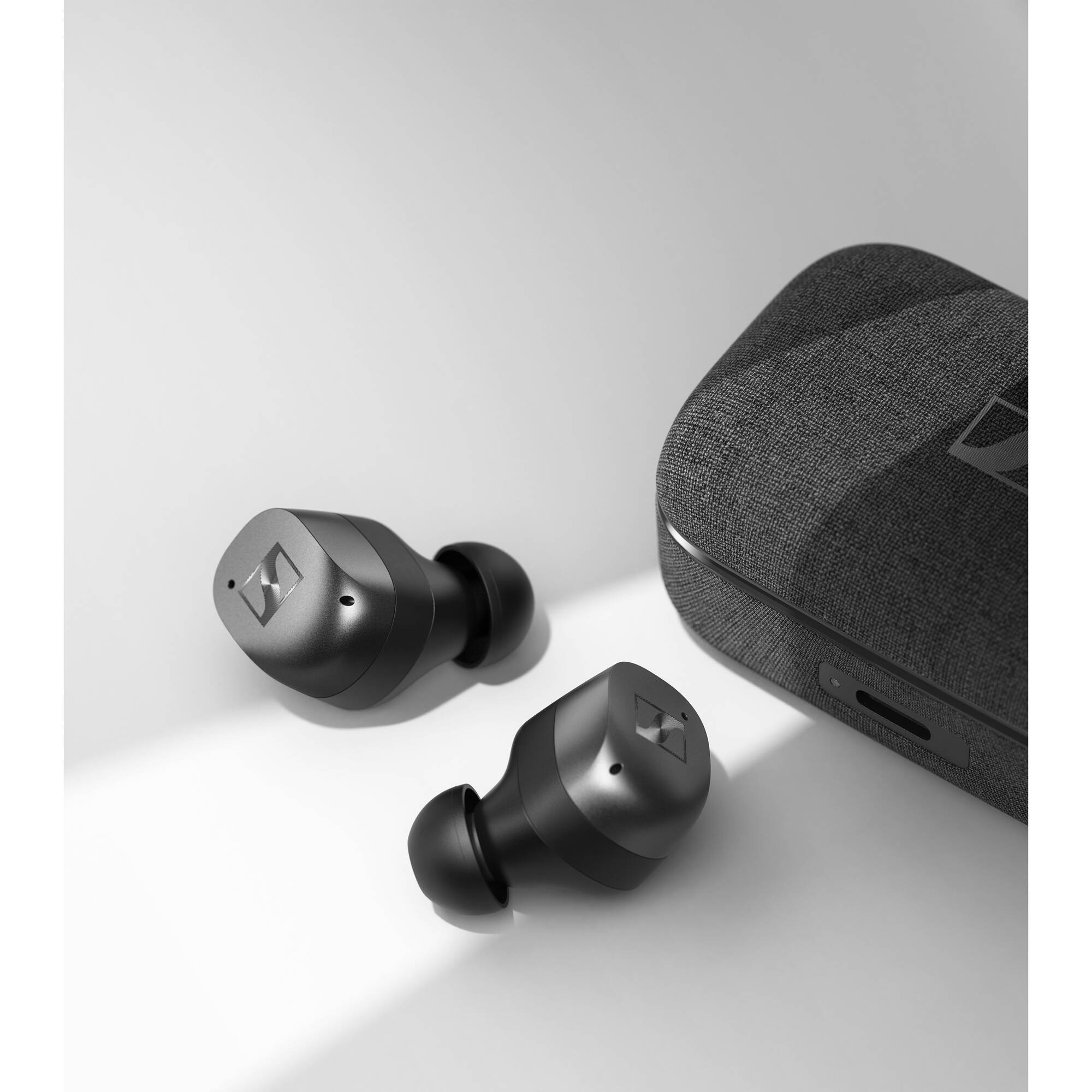 Sennheiser MOMENTUM True Wireless 4 Noise-Canceling Earbuds (Black Graphite)