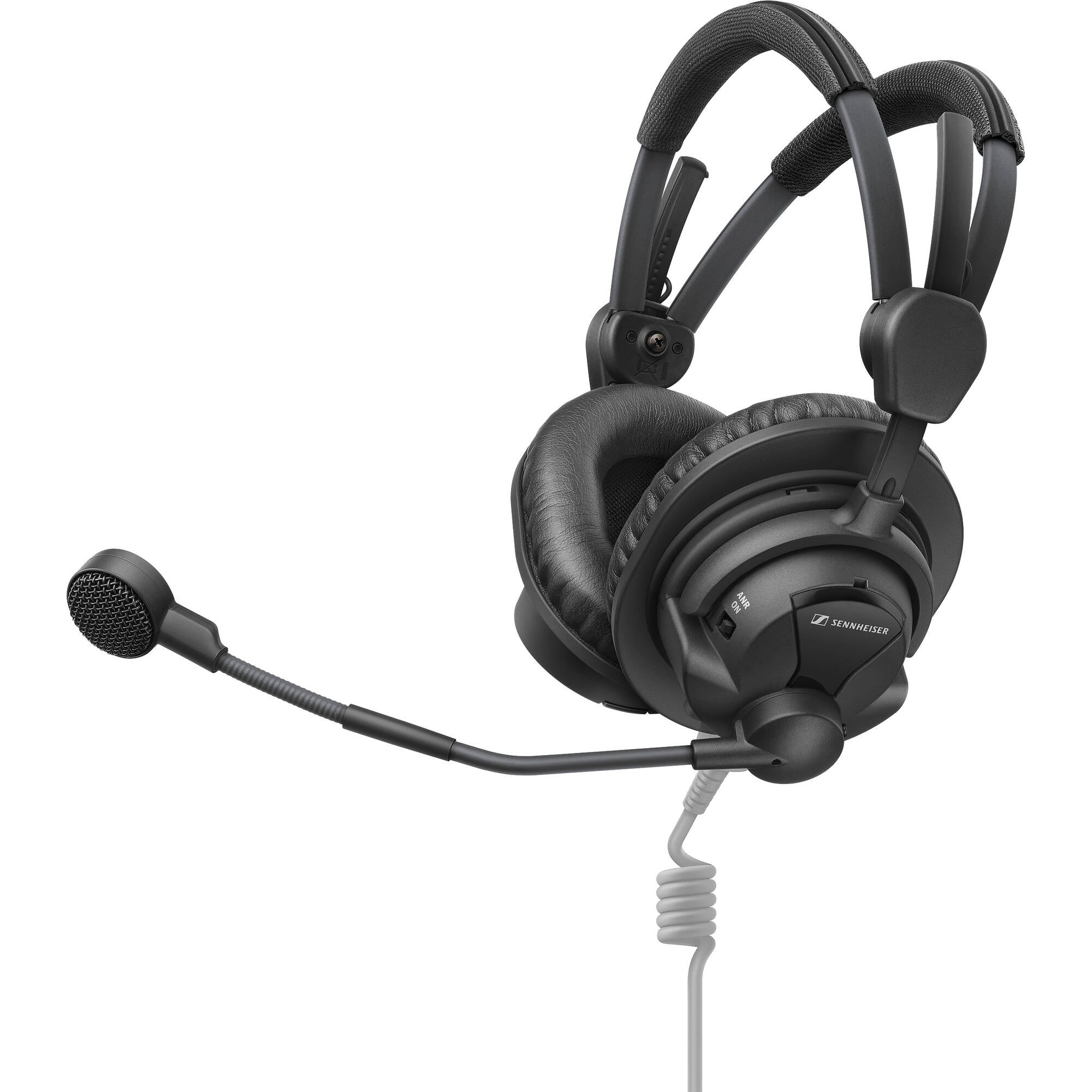 Sennheiser HMDC 27 Dual-Ear Over-Ear Broadcast Headset with Dynamic Microphone and Cable