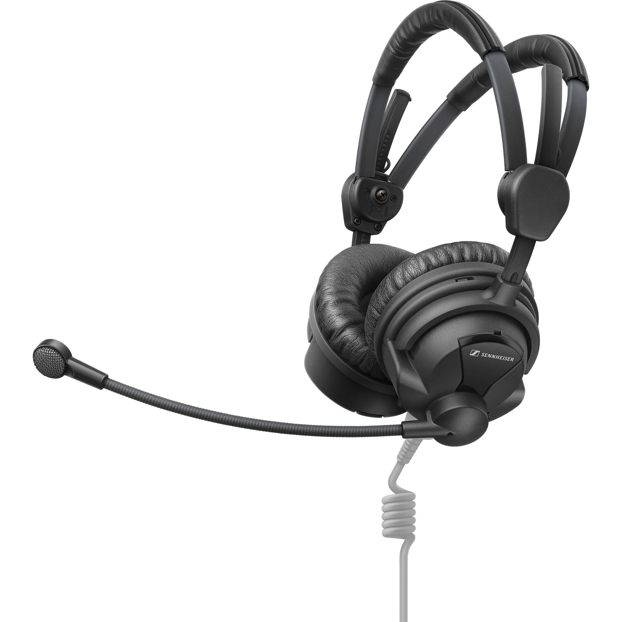 Sennheiser HME 26 Dual-Ear On-Ear Broadcast Headset with Condenser Microphone (No Cable)