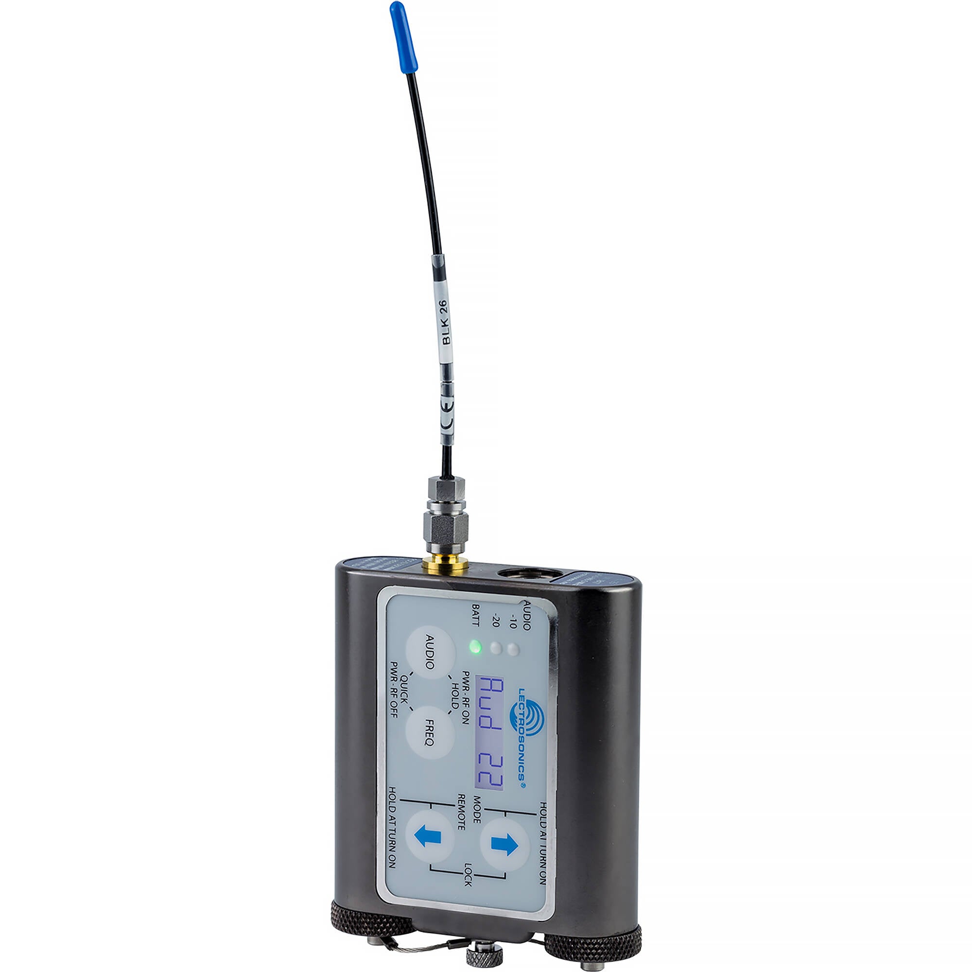 Lectrosonics WM Watertight Belt-Pack Transmitter with VT500 Water Lav Mic (Block 23, 588-614 MHz)