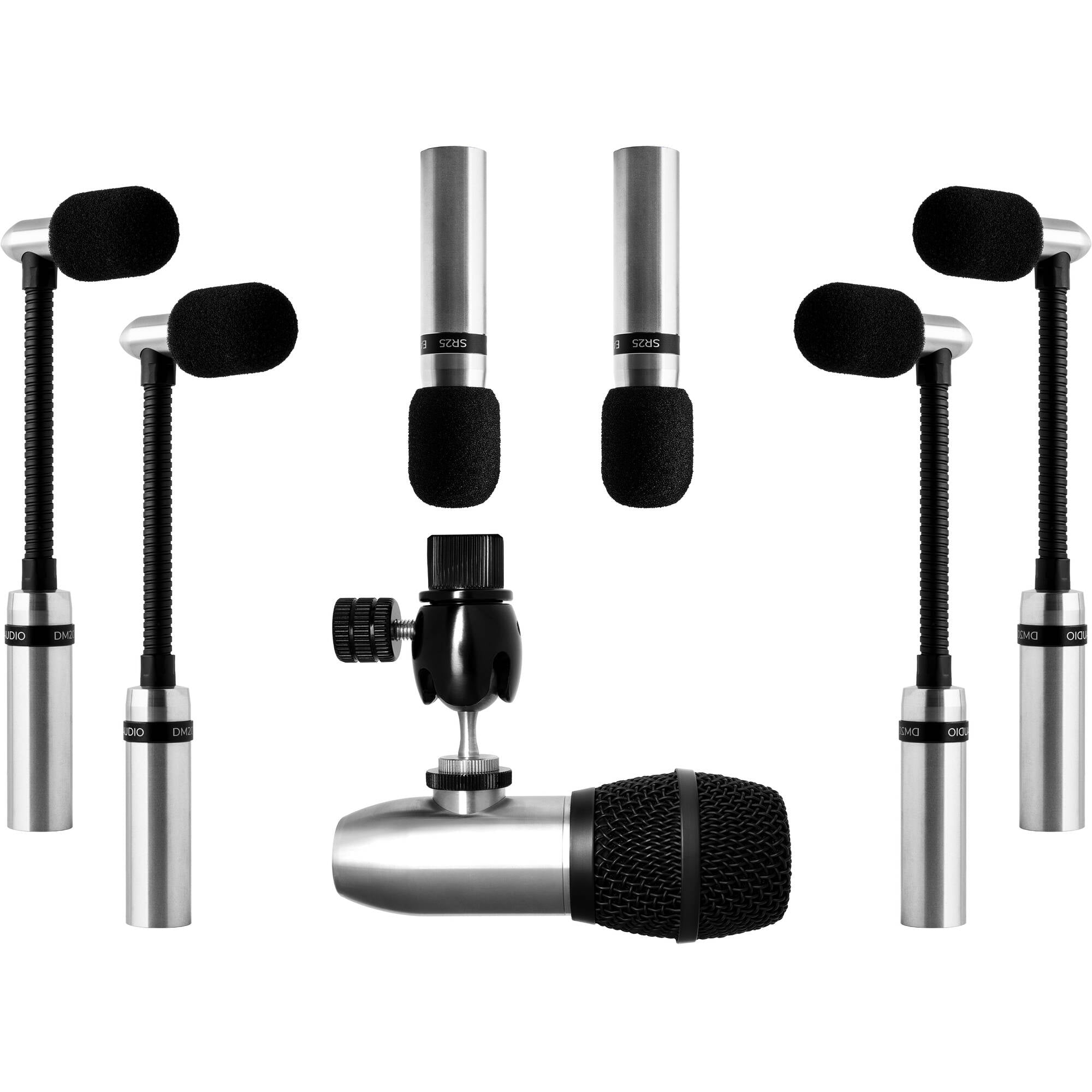 Earthworks DK7 Gen 2 Drum Microphone Kit (7 Mics)