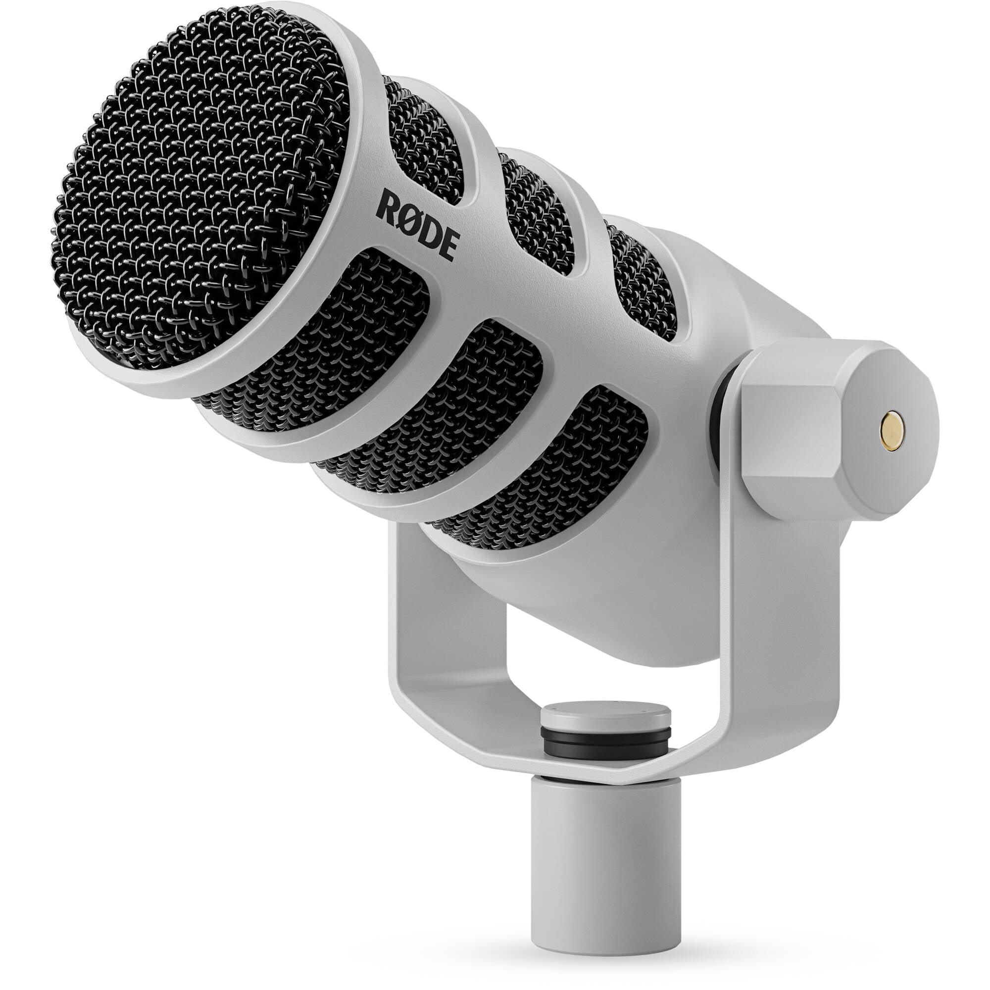 Rode PodMic USB Versatile USB and XLR Dynamic Broadcast Microphone (White)