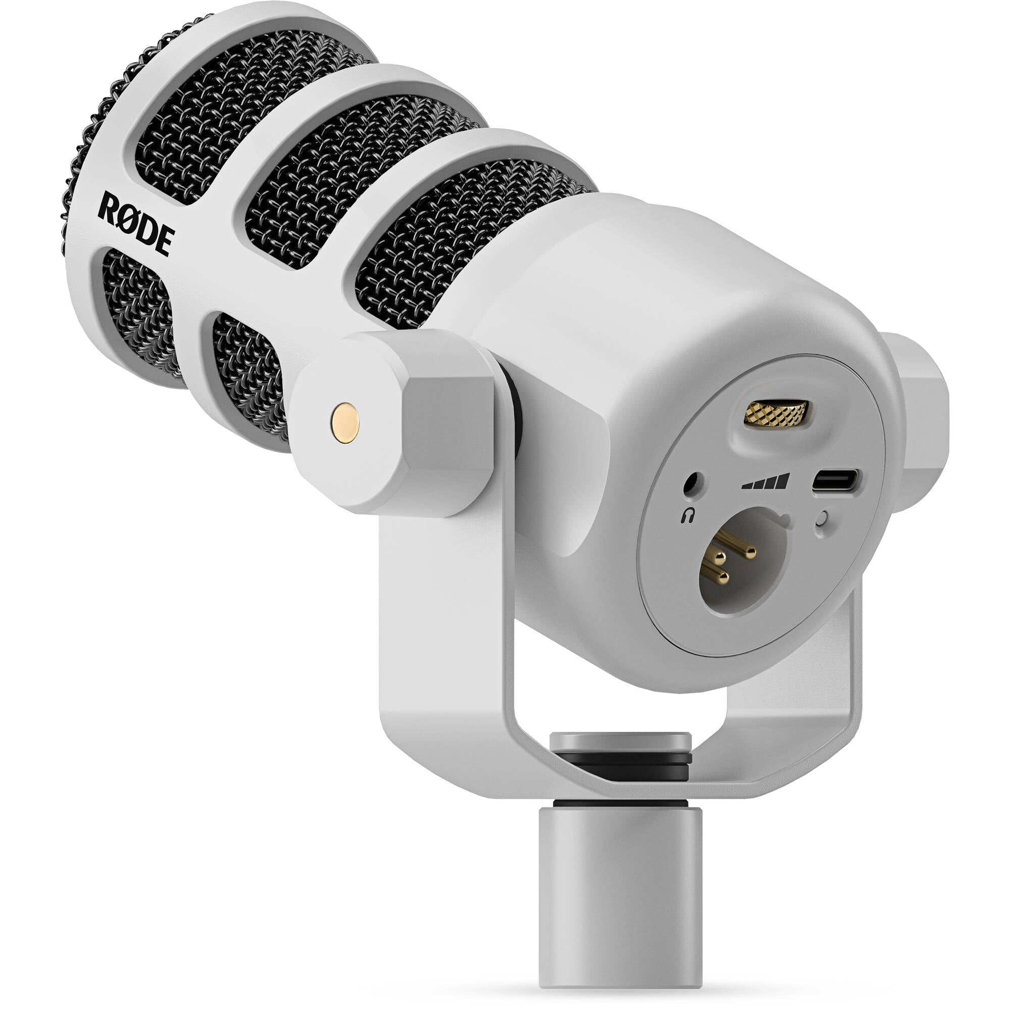 Rode PodMic USB Versatile USB and XLR Dynamic Broadcast Microphone (White)