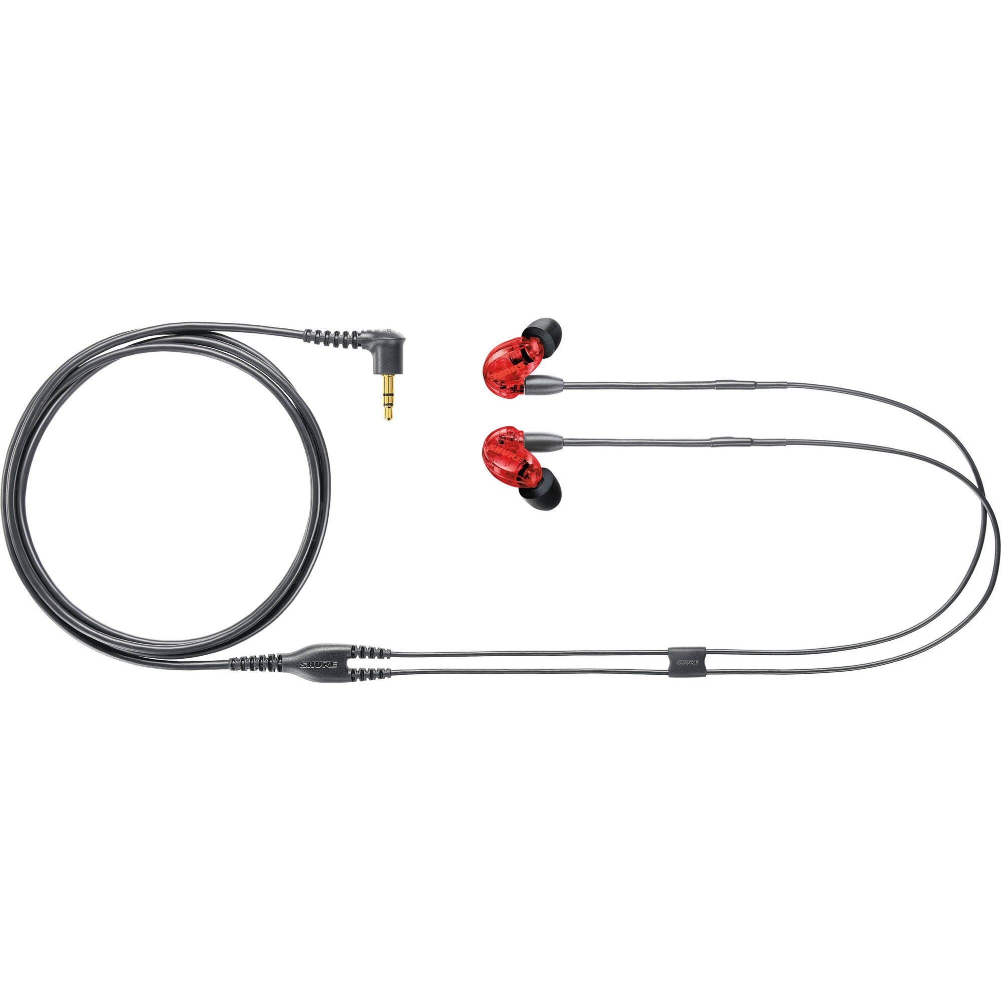 Shure SE215 Pro Professional Sound Isolating Earphones (Red)