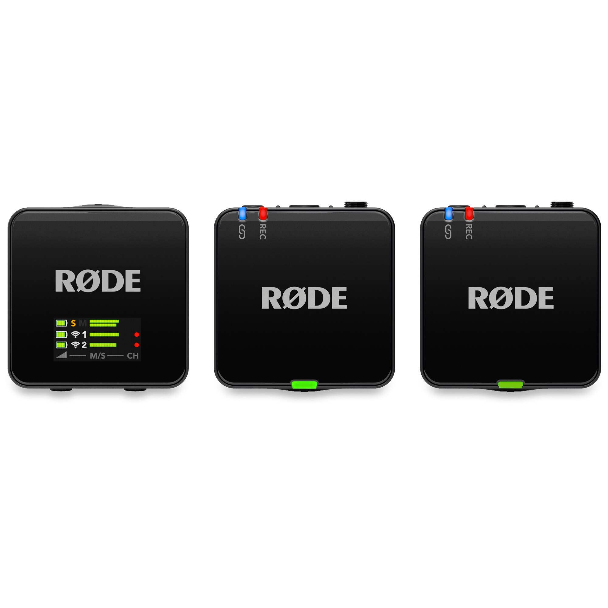 Rode Wireless GO III 2-Person Compact Digital Wireless Microphone System/Recorder (2.4 GHz, Black)