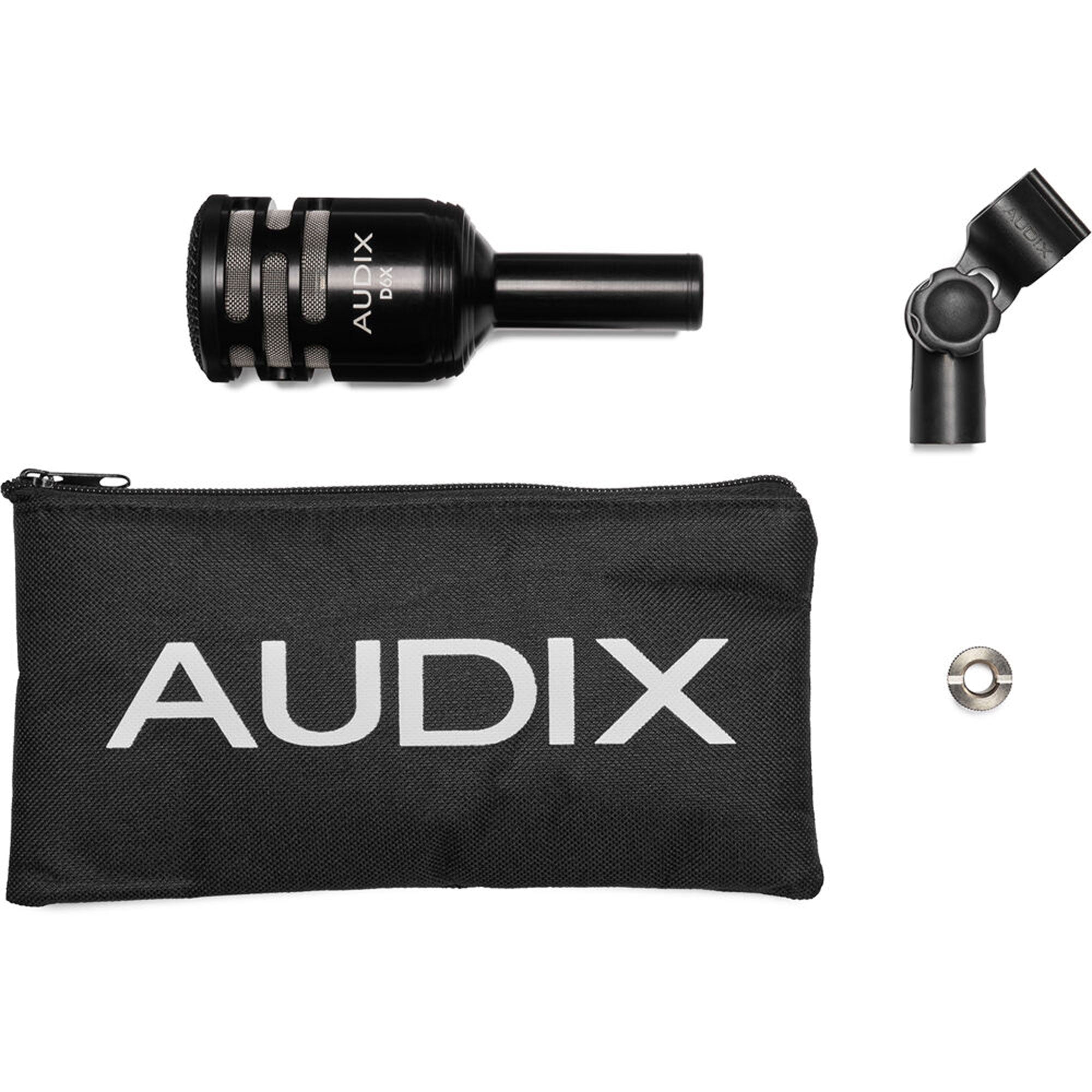 Audix D6X Dynamic Cardioid Instrument Microphone