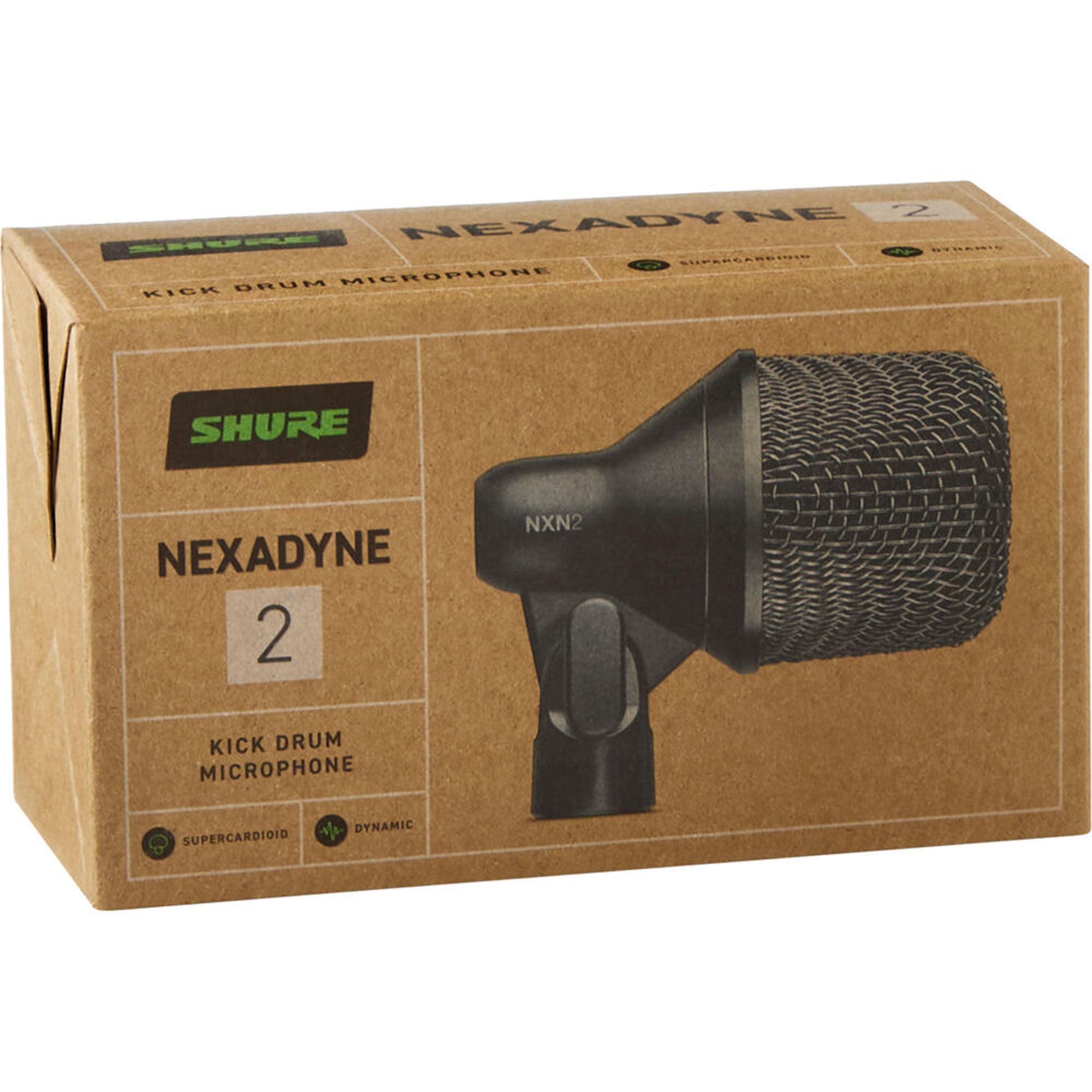 Shure Nexadyne 2 Dynamic Supercardioid Kick Drum Microphone