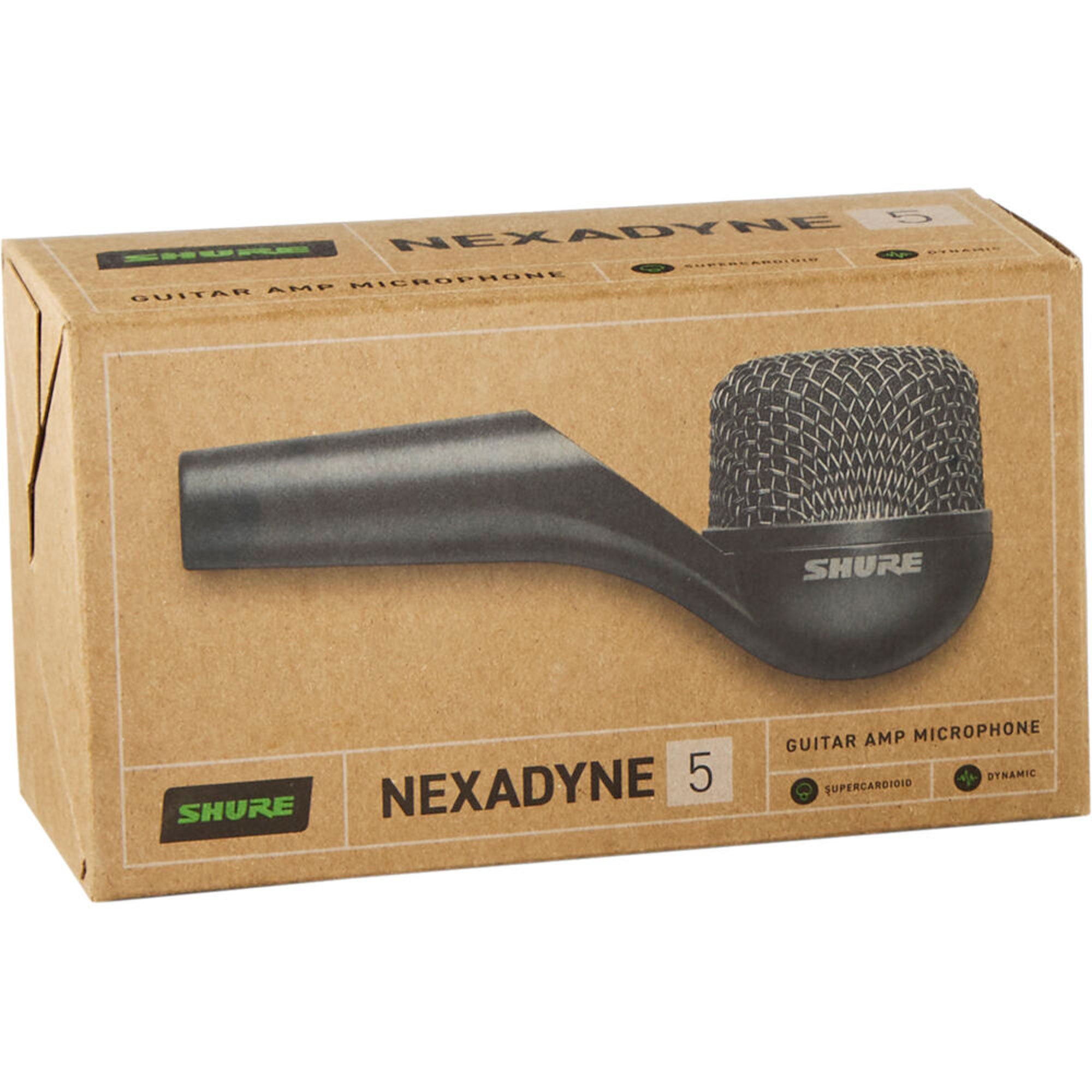 Shure Nexadyne 5 Dynamic Supercardioid Instrument Microphone