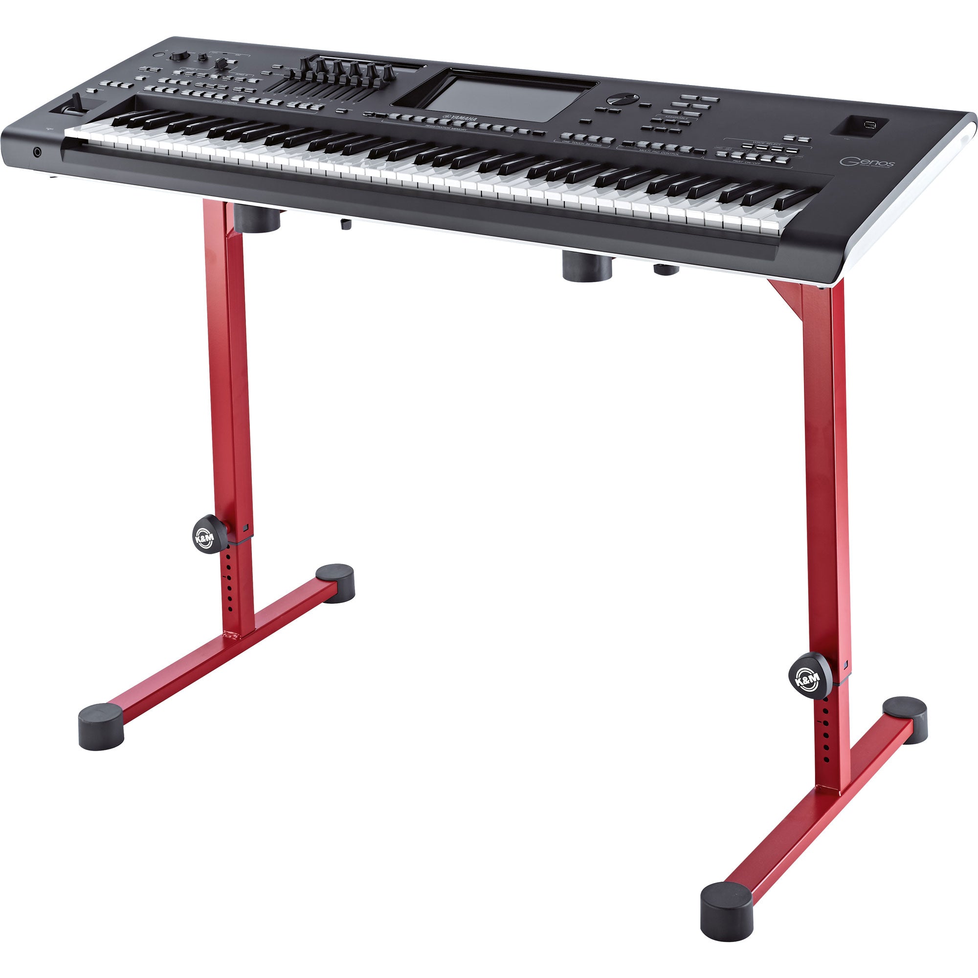 K&M Stands 18810 Table-Style Keyboard Stand (Red)