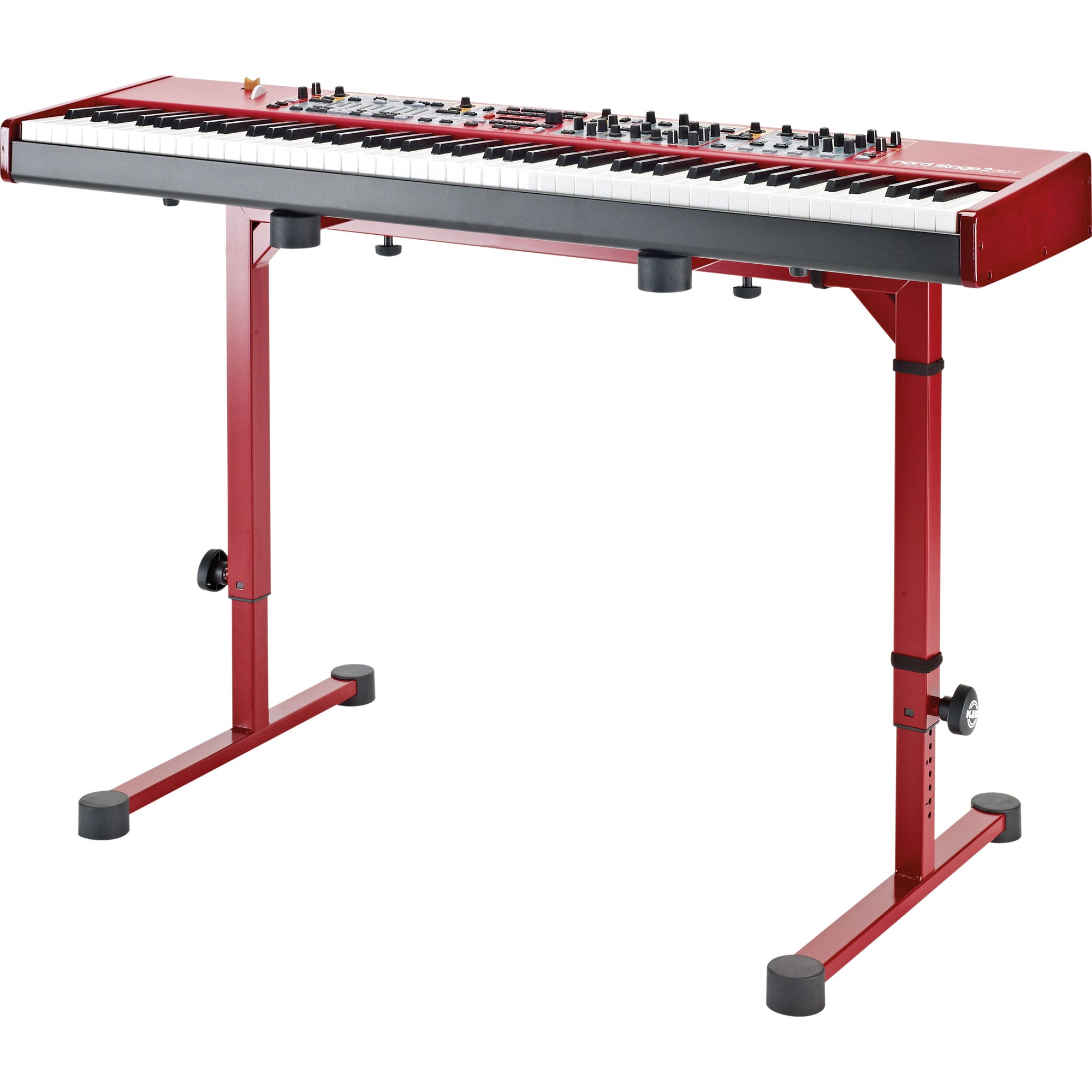 K&M Stands 18810 Table-Style Keyboard Stand (Red)