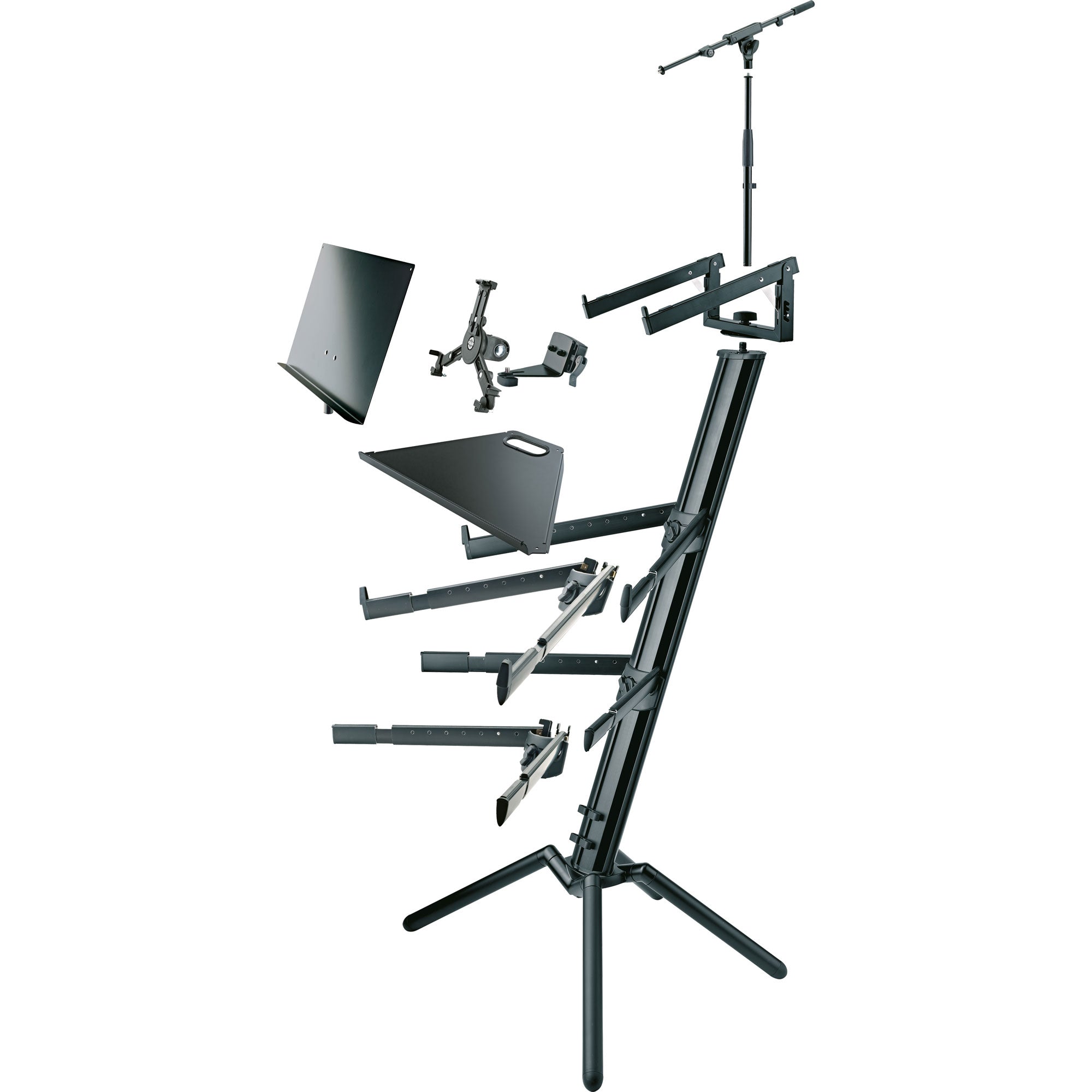 K&M Stands 18860 Spider Pro Keyboard Stand (Anodized Aluminum)