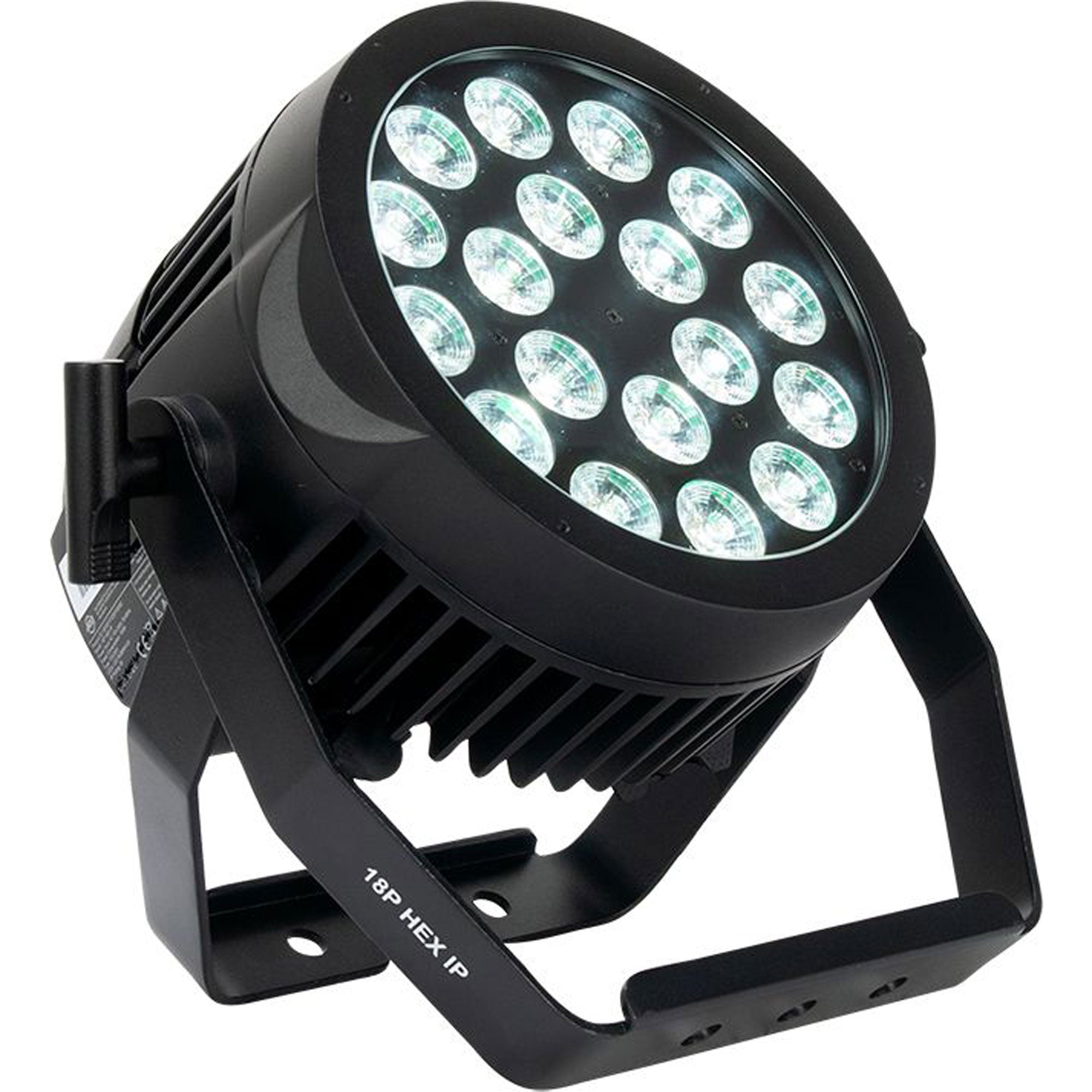 American DJ 18P HEX IP Heavy-Duty RGBAW+UV LED Wash Light (IP65)