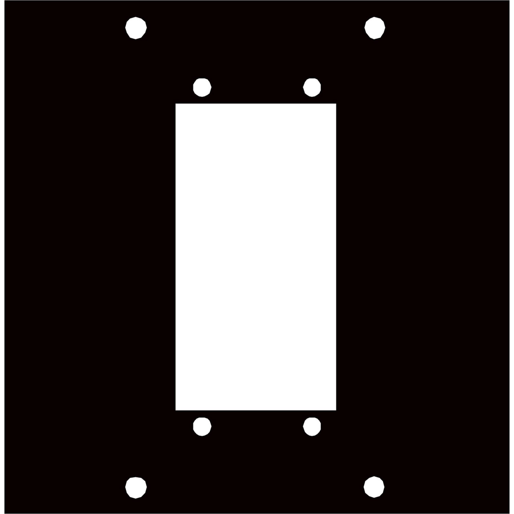 Middle Atlantic UCP-1ELCO90 UCP Panel for One ELCO 90 Pin