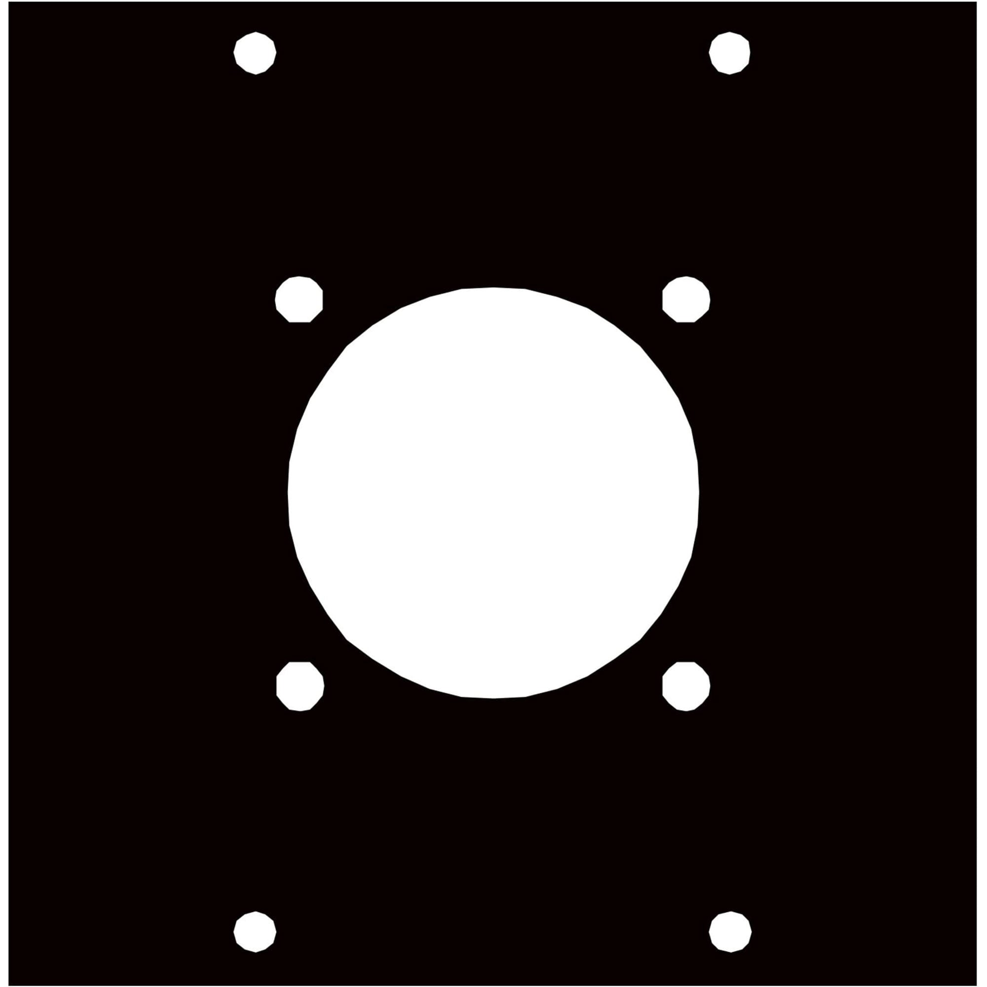 Middle Atlantic UCP-1W2 UCP Panel for One Whirlwind 61 Pin