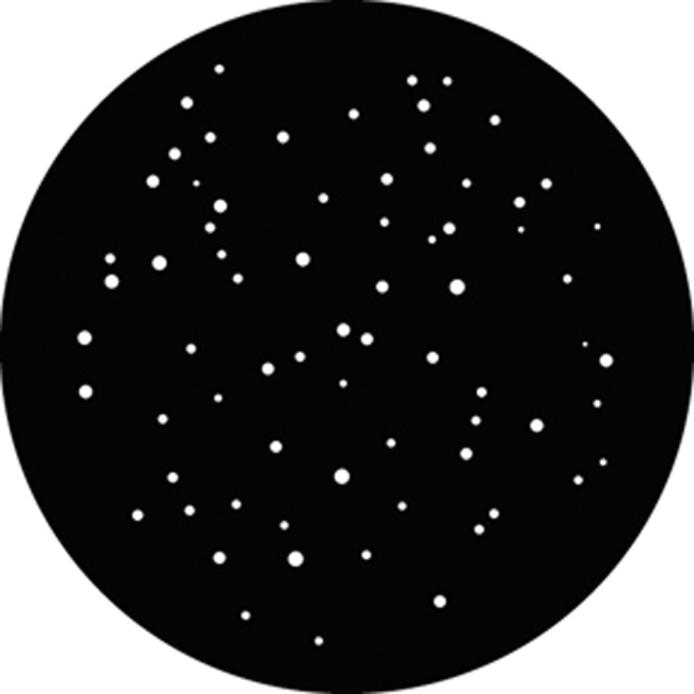 Rosco GAM Standard Steel Gobo #G231 Realistic Stars (Size A 100mm)