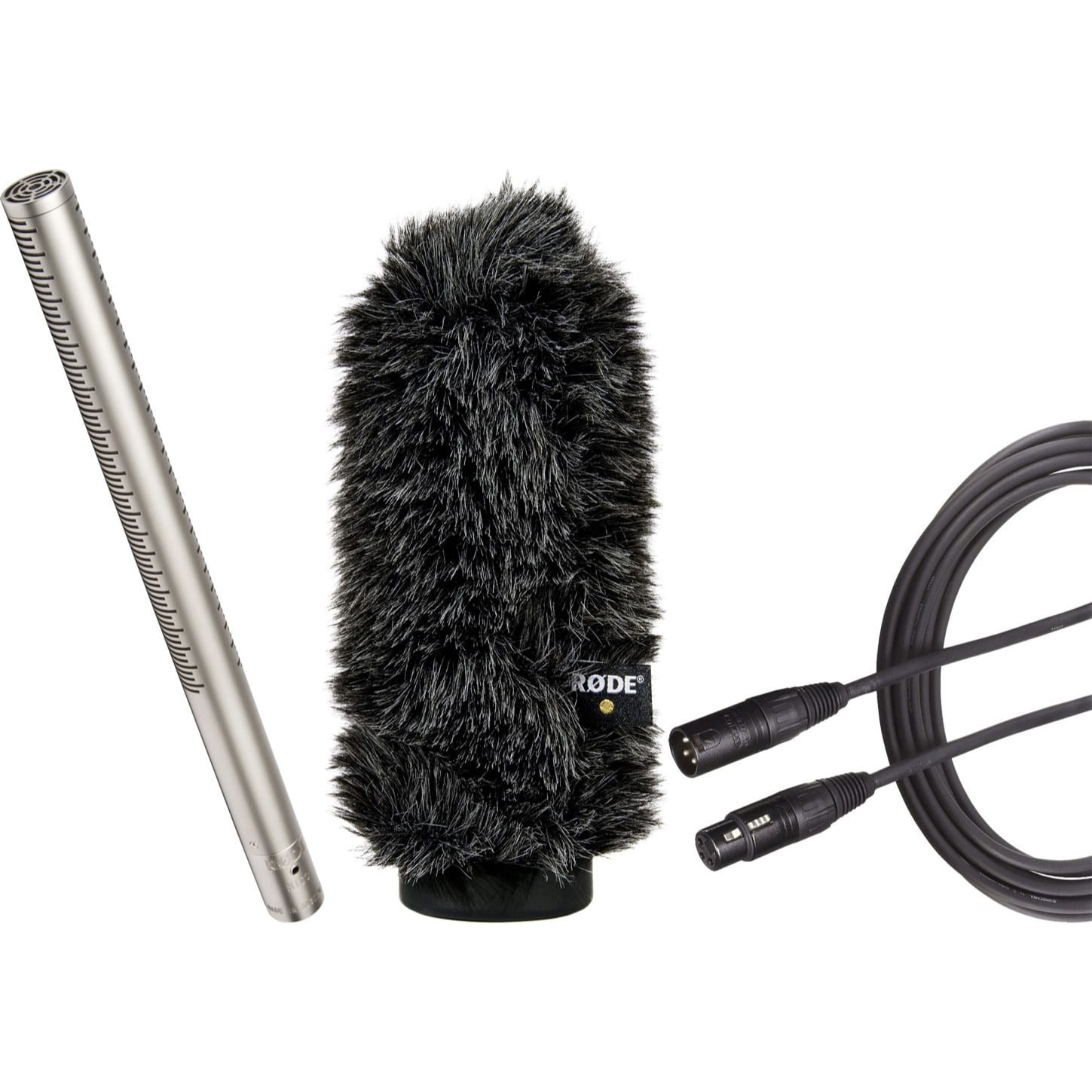 Rode NTG3 Shotgun Microphone Location Recording Kit (Satin Nickel, Savings Bundle)