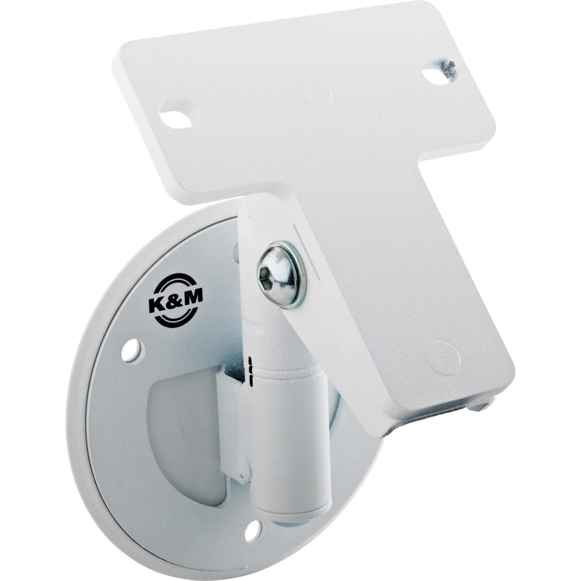 K&M Stands 24161 Universal Speaker Wall Mount (White)