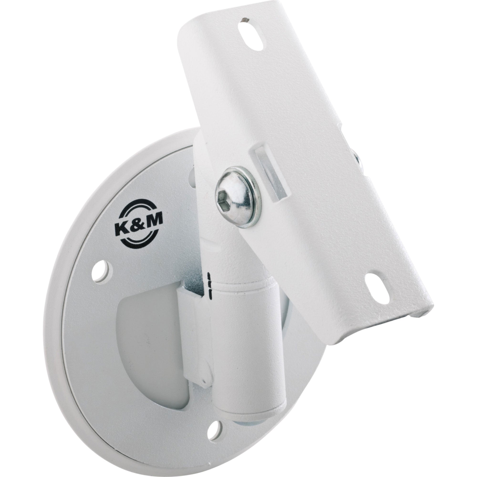 K&M Stands 24161 Universal Speaker Wall Mount (White)