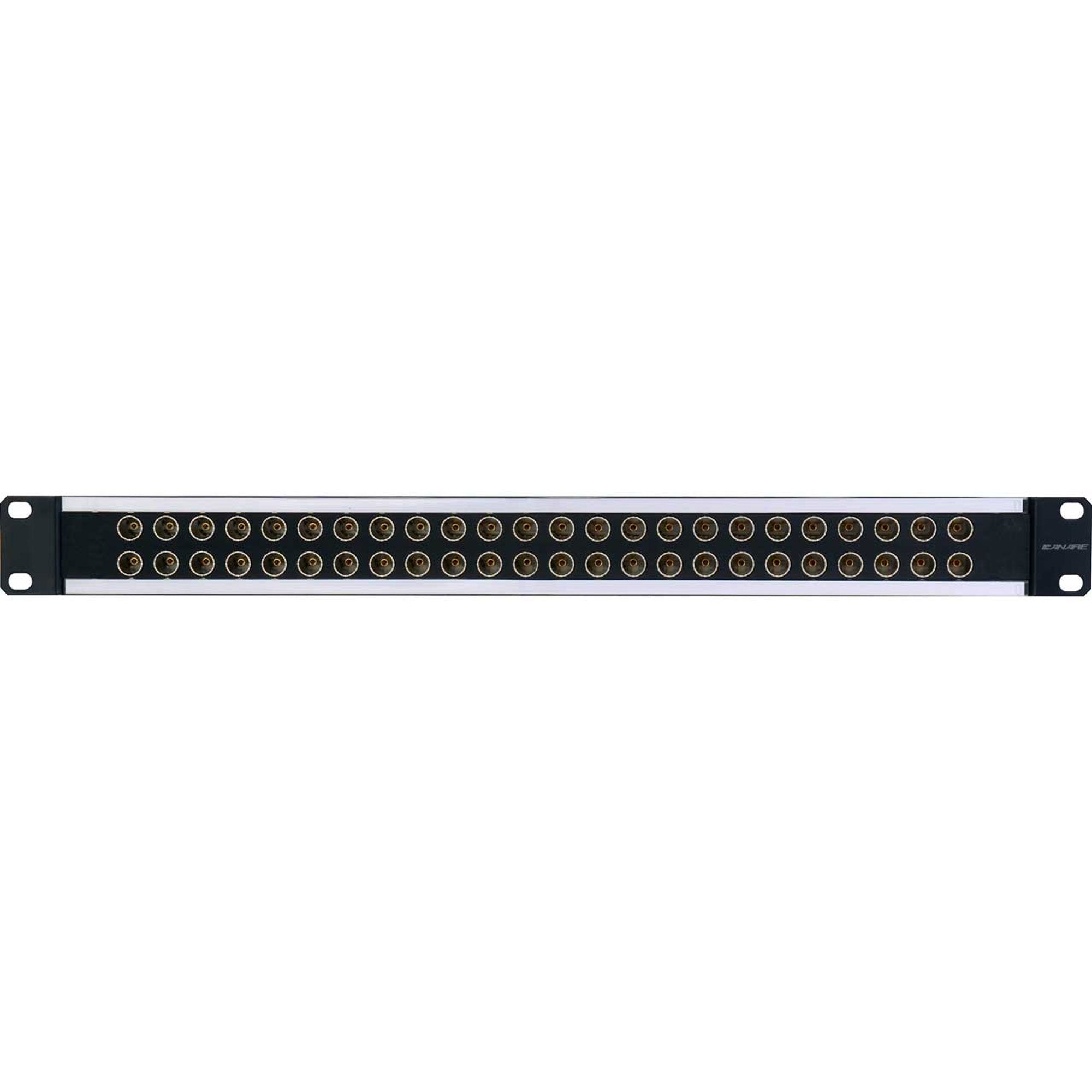 Canare 24DVS 2x24 Digital Video Patchbay (1RU, Straight Through)