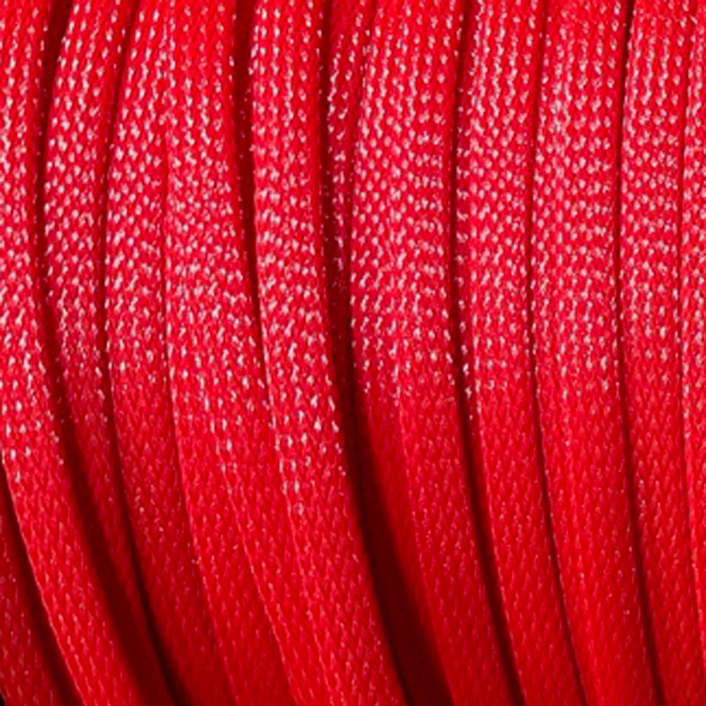 Techflex Flexo PET Expandable Braided Sleeving (3/8" Red, 500' Spool)