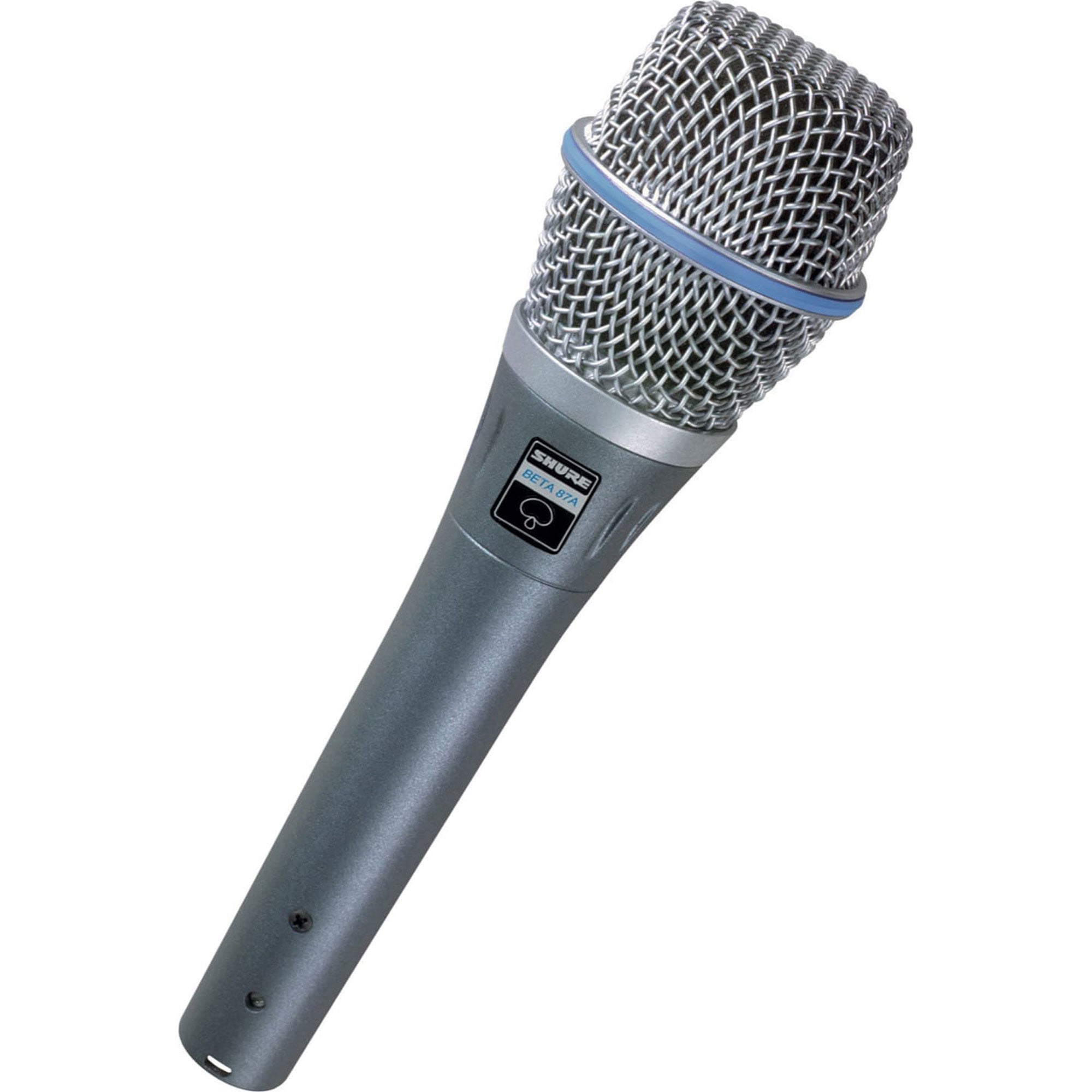 Shure Beta 87A Handheld Supercardioid Condenser Vocal Microphone with FREE 20' XLR Cable