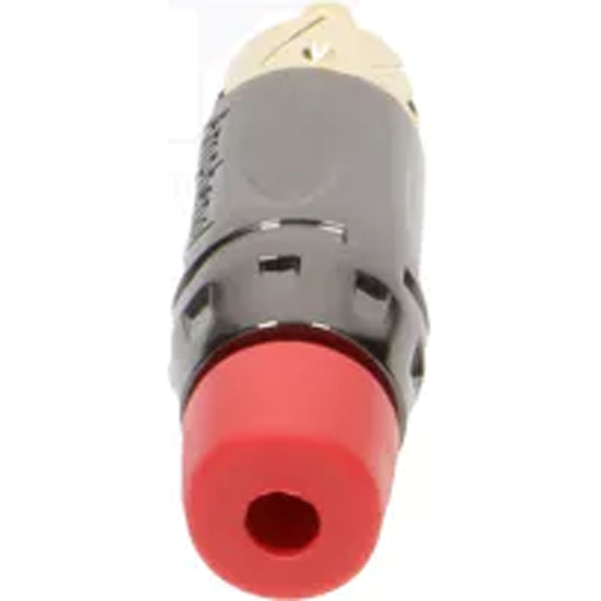 Amphenol ACPL-CRD Gold Plated Male RCA Phono Cable Mount Connector (Black Chrome/Red, 10 Pack)