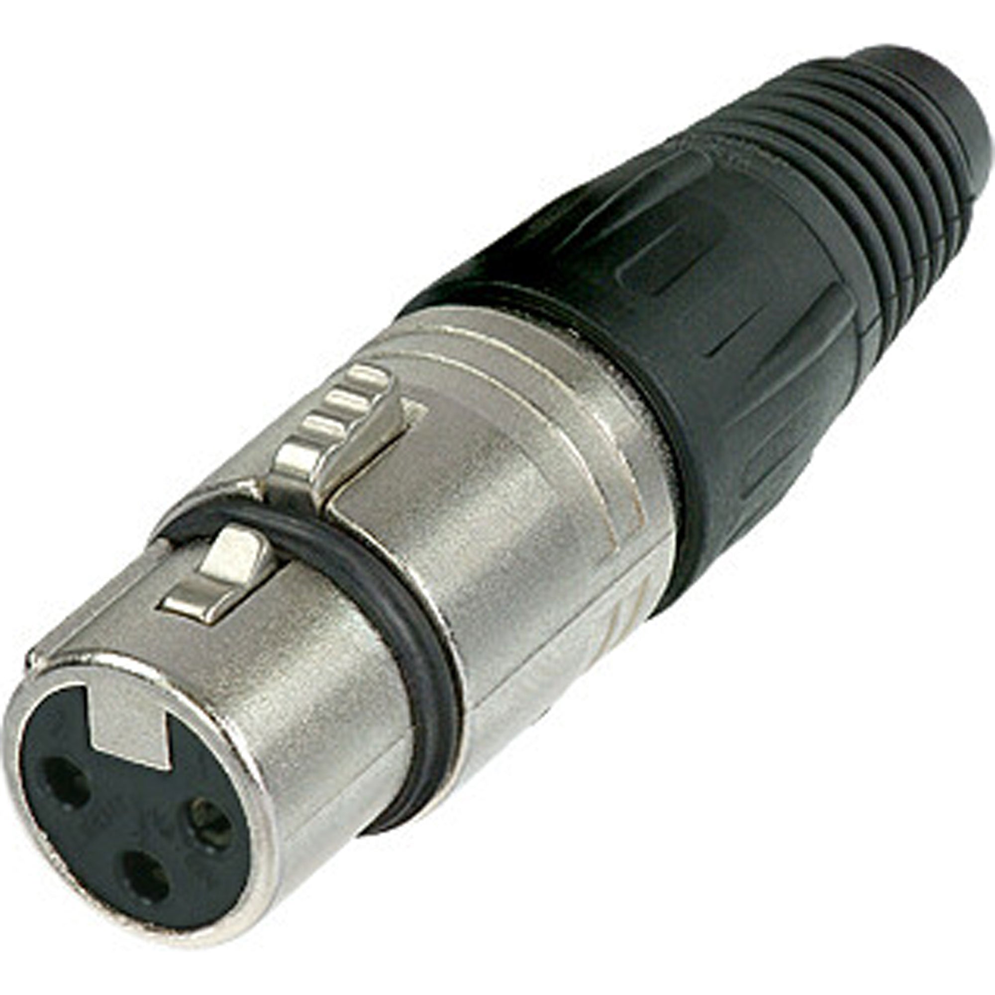 CLEARANCE Neutrik NC3FX Female 3-Pin XLR Cable Connector (Nickel/Silver, While Supplies Last)