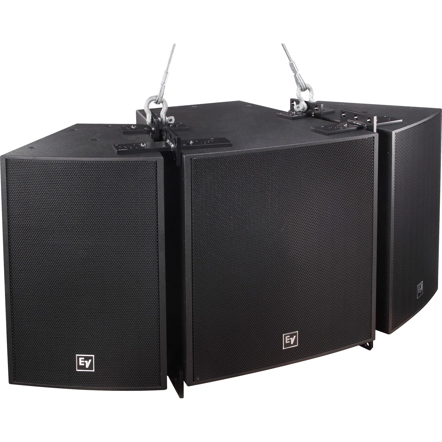 Electro-Voice EVF-1122D 12" 2-Way Full-Range Semi-Outdoor Speaker (PI-Finish, Black, 90 x 90°)