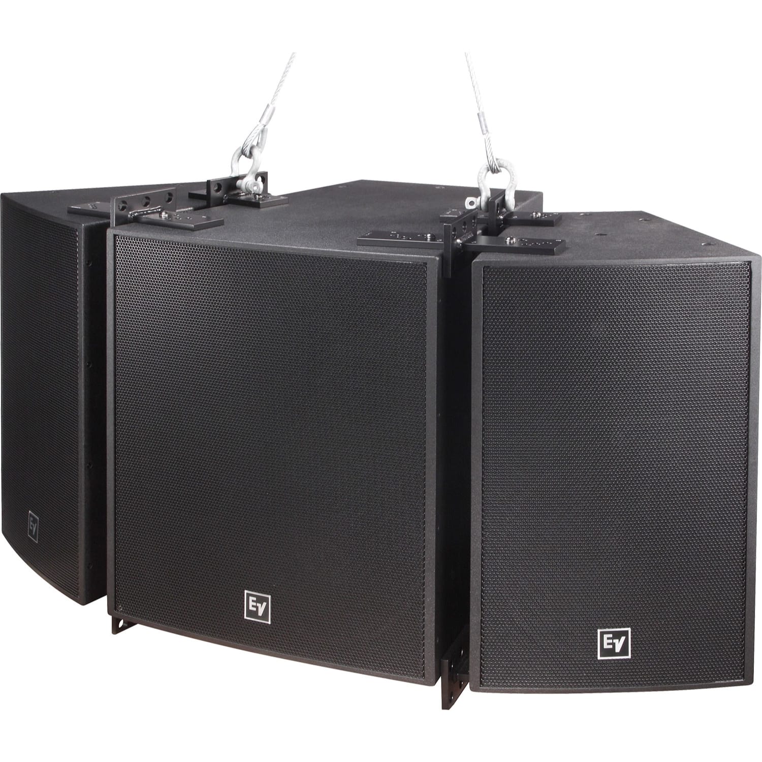 Electro-Voice EVF-1122D 12" 2-Way Full-Range Semi-Outdoor Speaker (PI-Finish, Black, 90 x 90°)