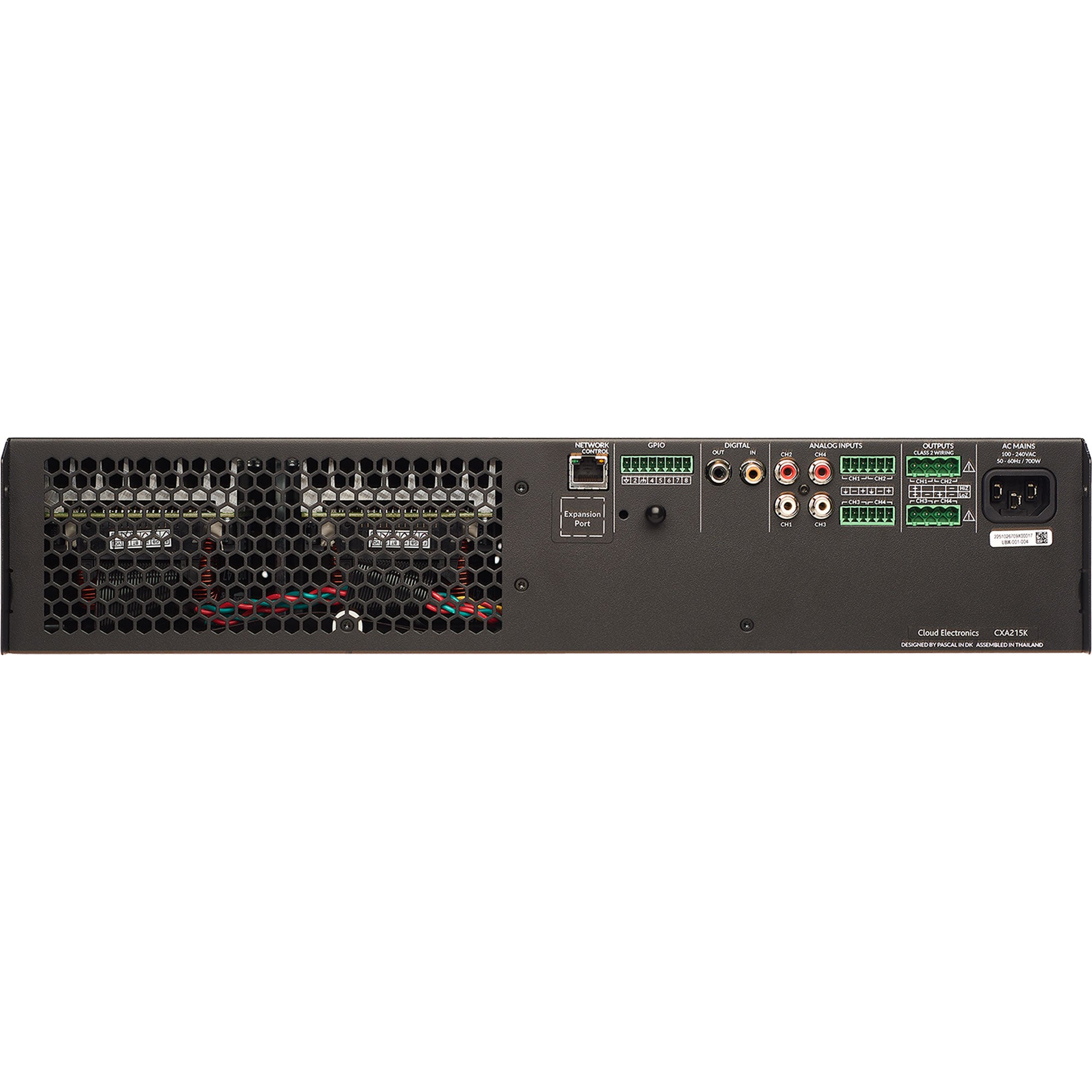 Cloud CXA215K 1.5KW 2/4 Channel Digital DSP Amplifier