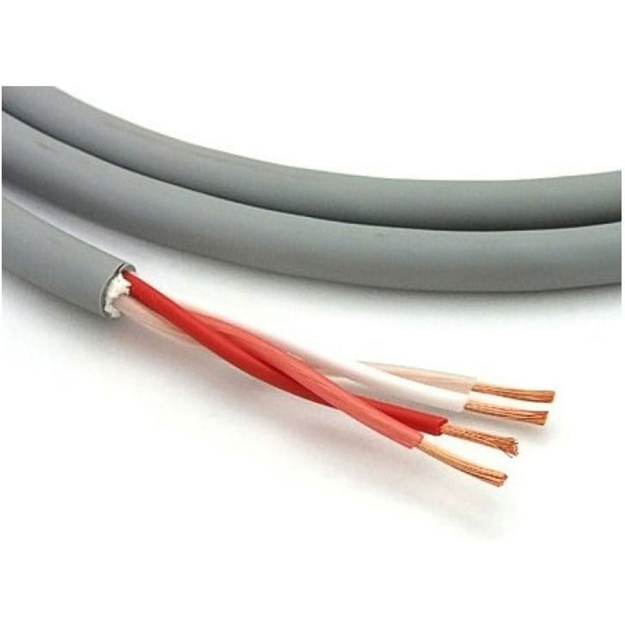 Canare 4S11 Star Quad Speaker Cable, 14AWG (Grey, 656'/200m)