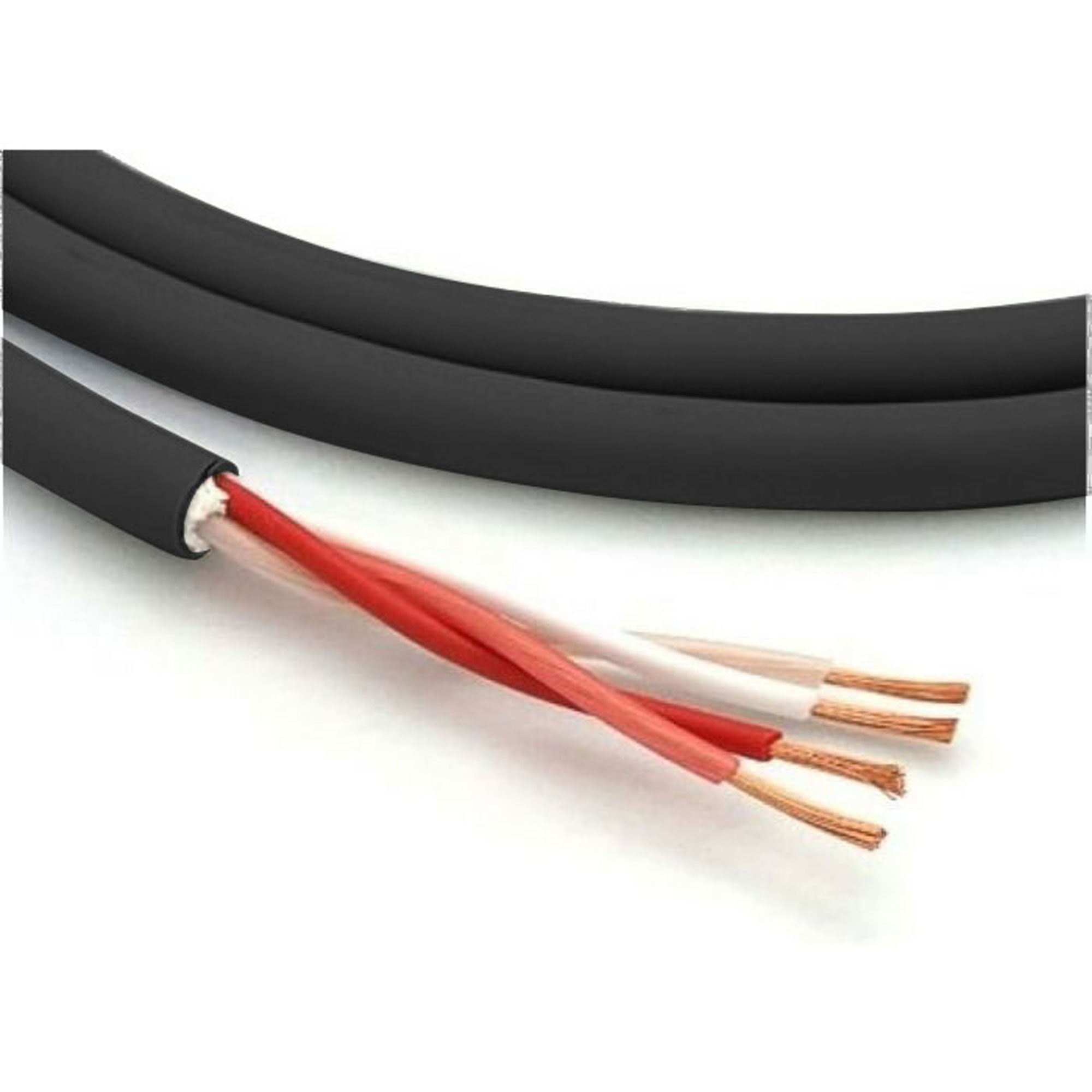 Canare 4S6 Star Quad Speaker Cable, 20AWG (Black, 656'/200m)