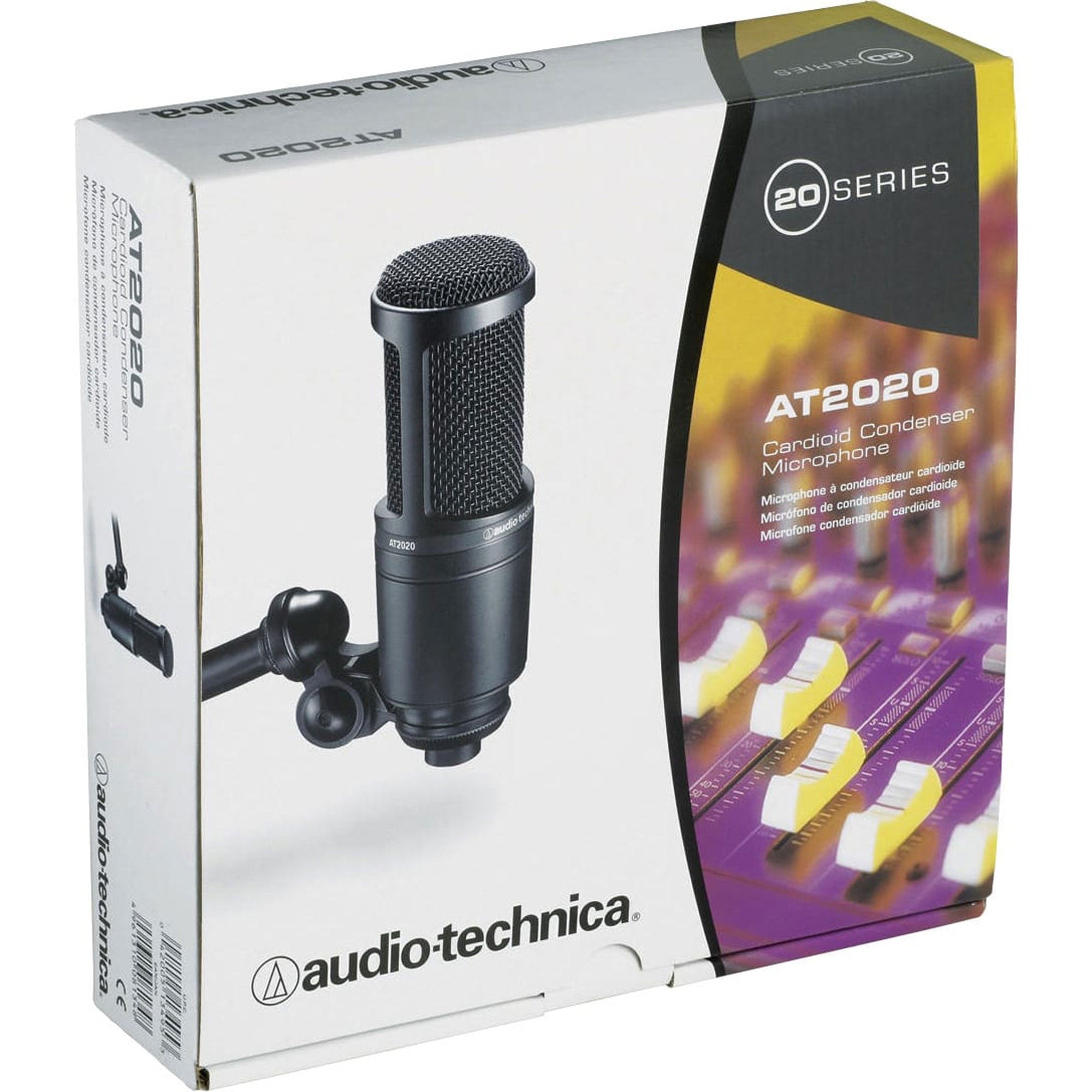 Audio-Technica AT2020 Cardioid Condenser Microphone