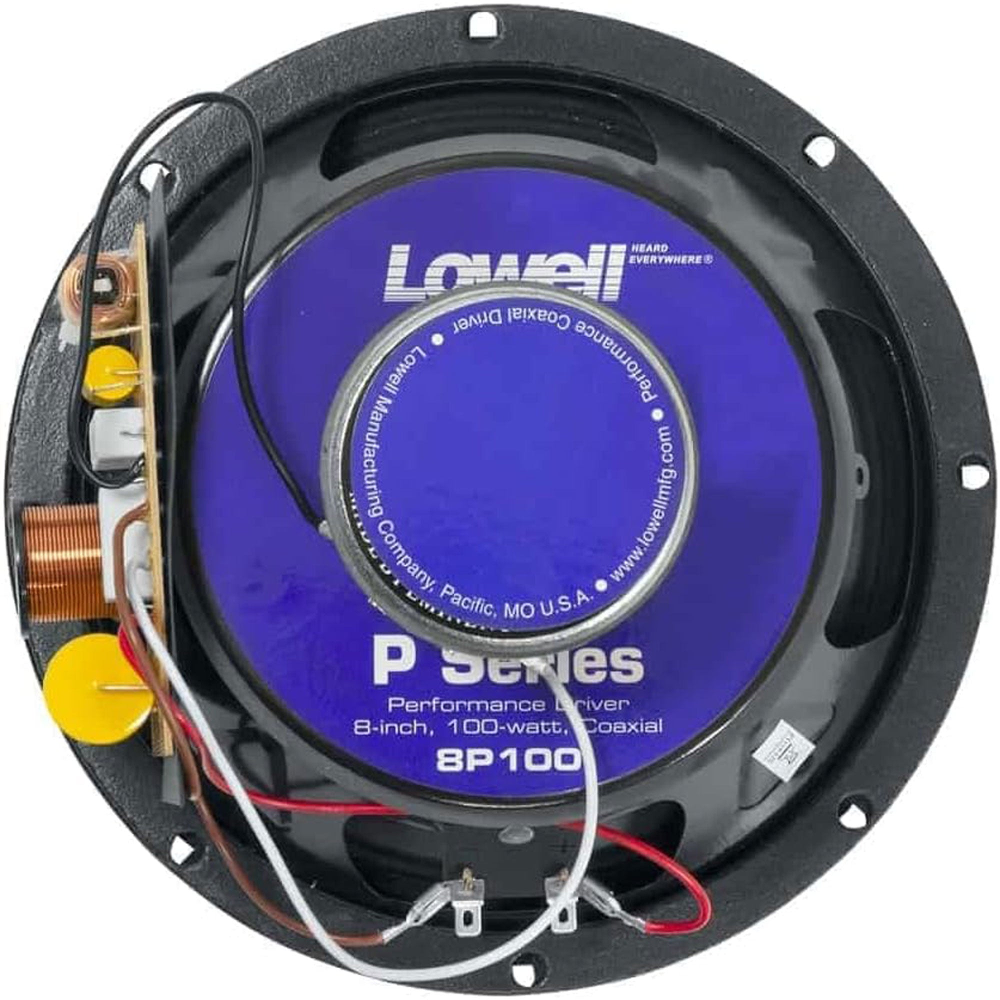 Lowell 8P100 8" Coaxial Compression Driver