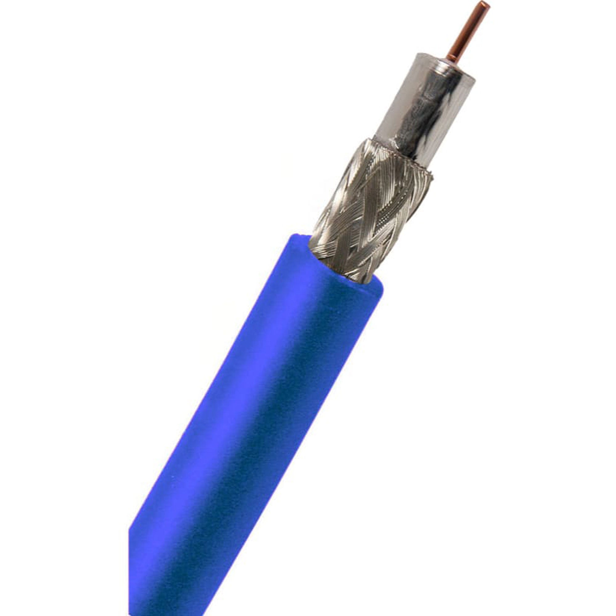 Canare L-5CFB 75 Ohm 3G-SDI / HD-SDI Digital Video Coaxial Cable RG-6 Type (Blue, 656'/200m)