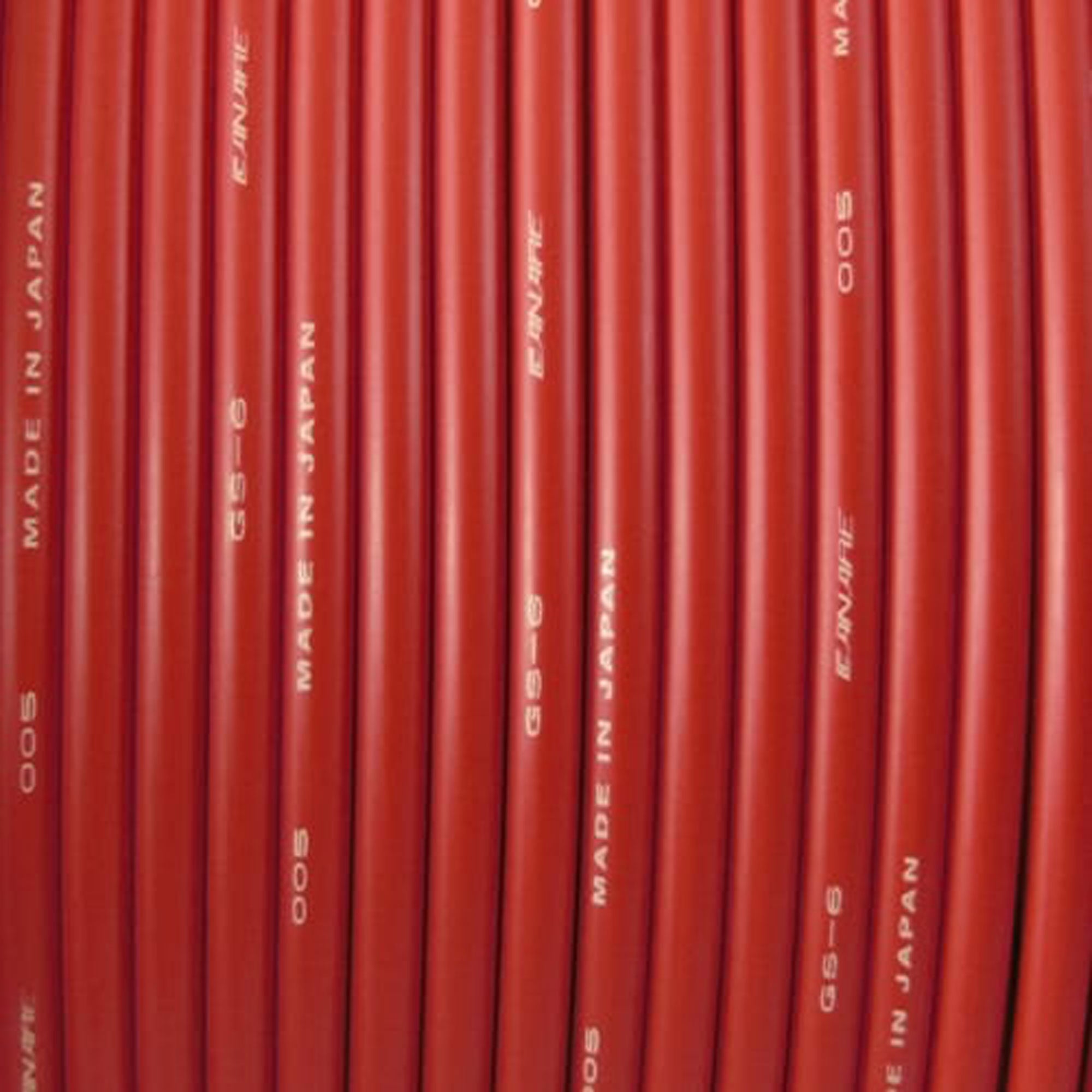 Canare GS-6 OFC Guitar, Keyboard and Instrument Cable (Red, 656'/200m)