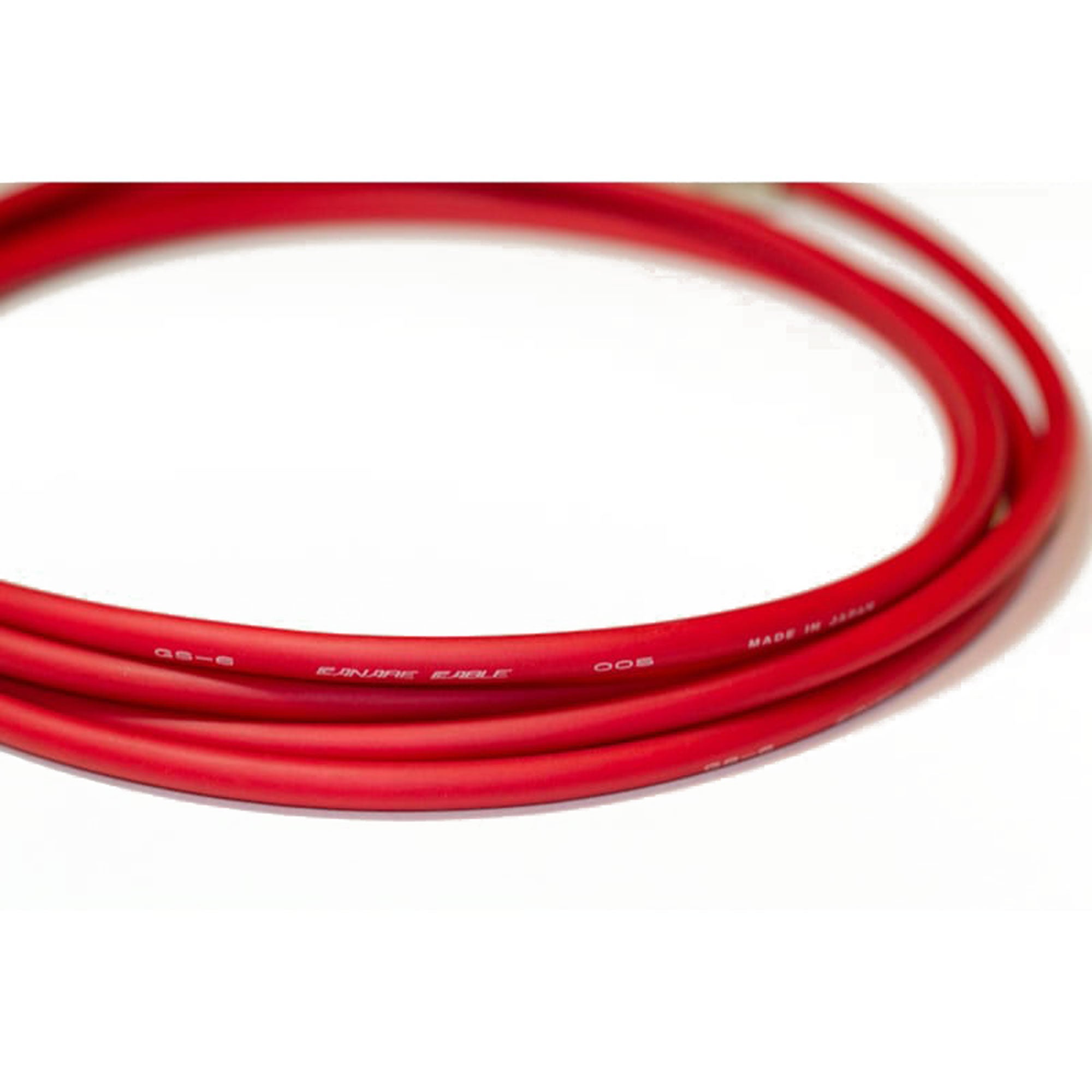 Canare GS-6 OFC Guitar, Keyboard and Instrument Cable (Red, 328'/100m)