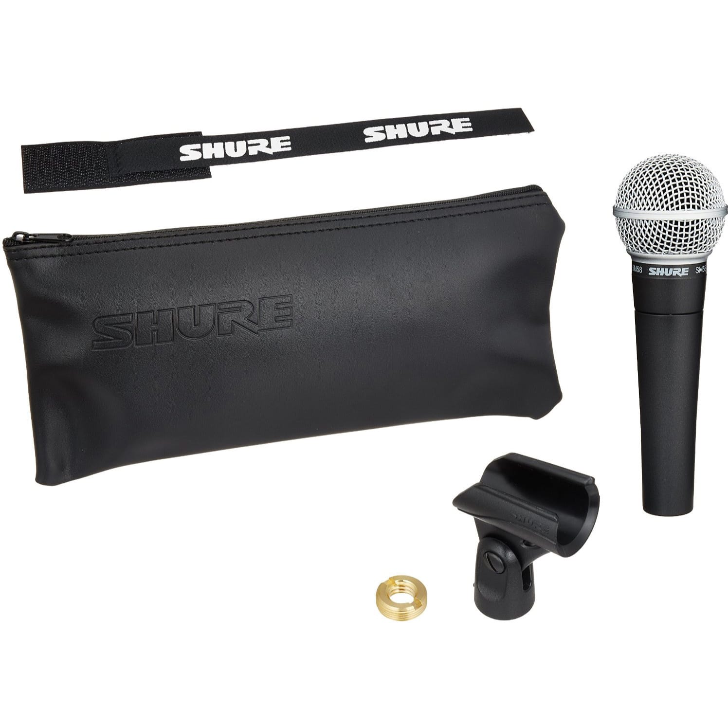 Shure SM58 Dynamic Cardioid Vocal Microphone with FREE 20' XLR Cable