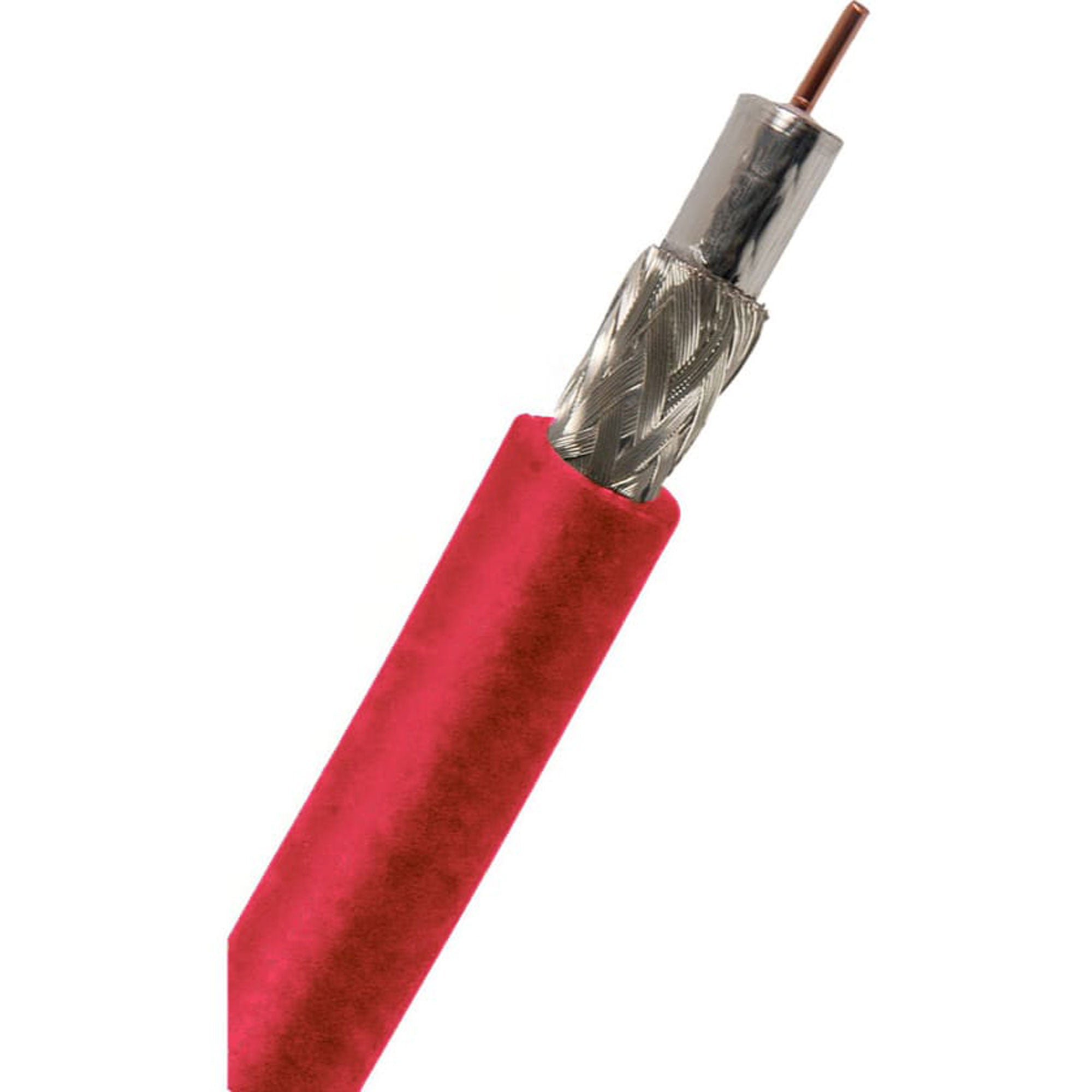 Canare L-5CFB 75 Ohm 3G-SDI / HD-SDI Digital Video Coaxial Cable RG-6 Type (Red, 656'/200m)